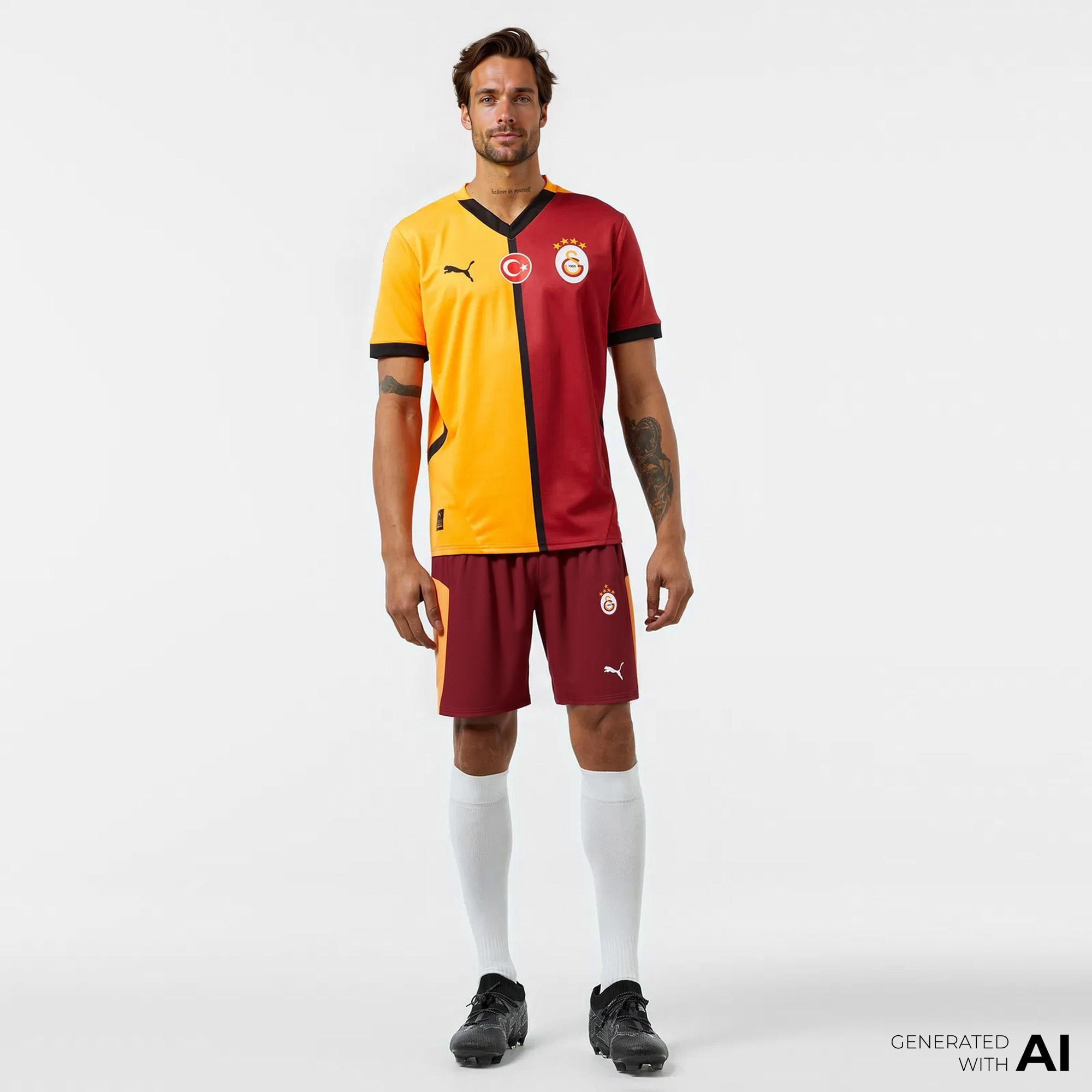 Puma Galatasaray SK Erkek Kırmızı Şort