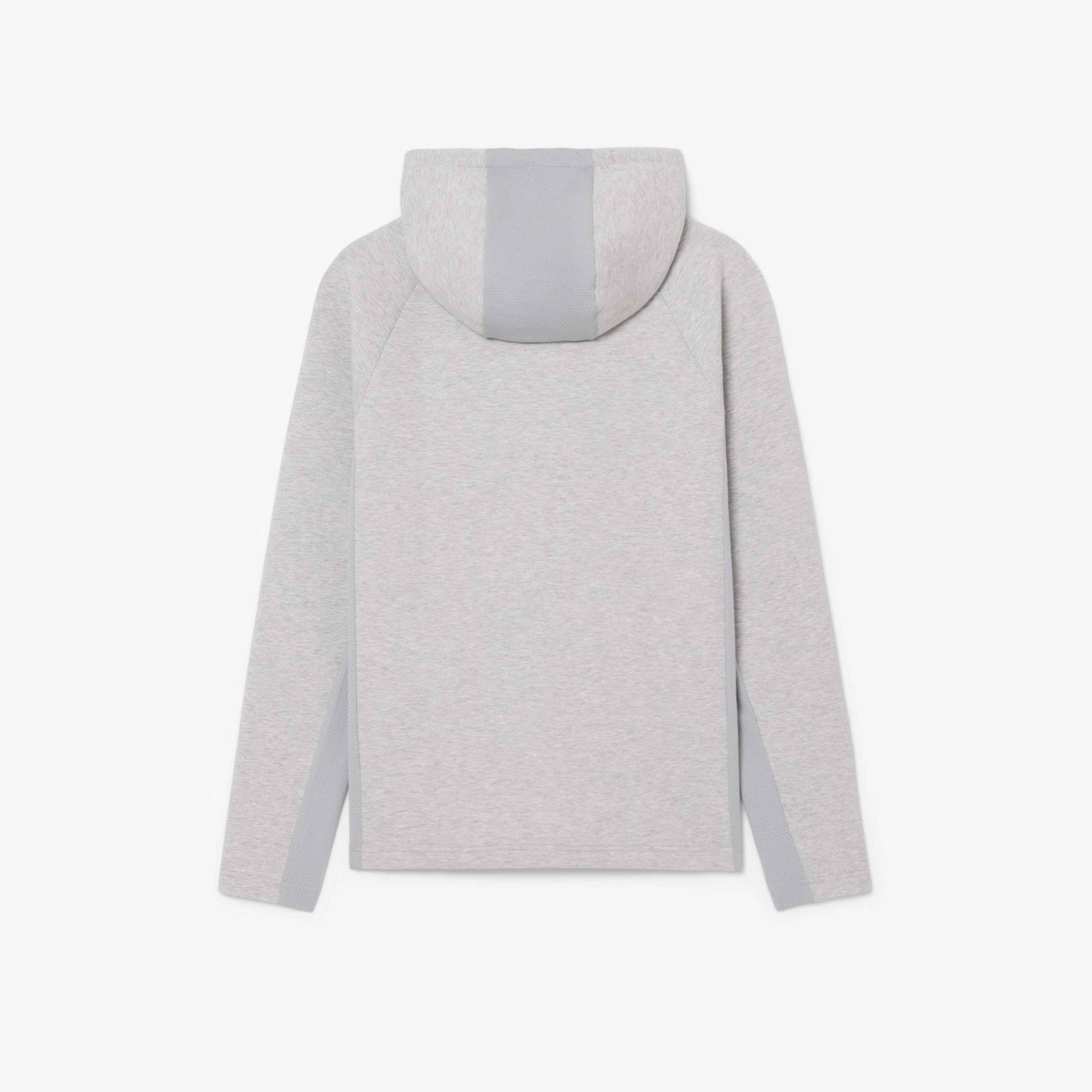 Erkek Fermuarlı Gri Sweatshirt