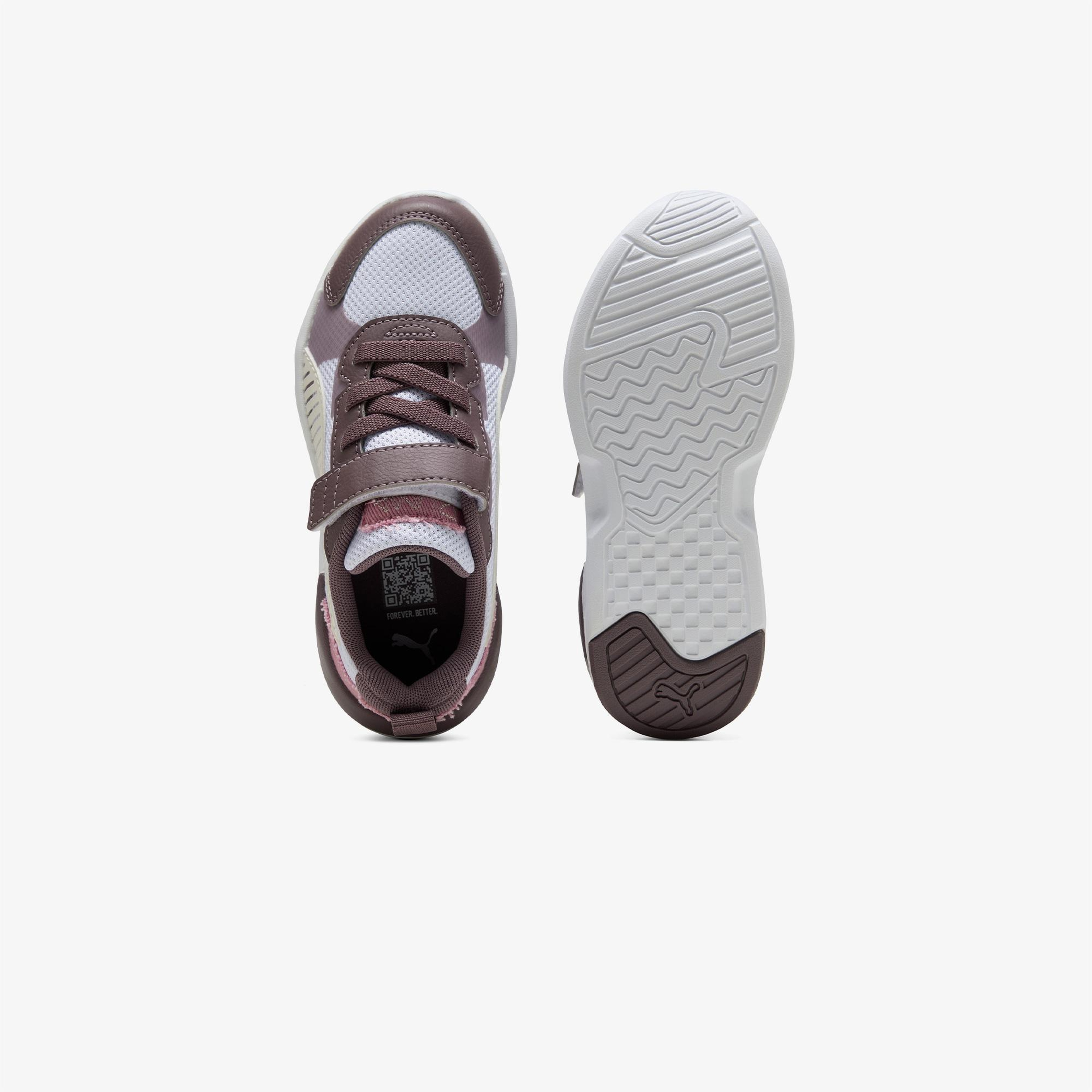 Puma X-Ray 3 LT Mid 90s Çocuk Beyaz Spor Ayakkabı