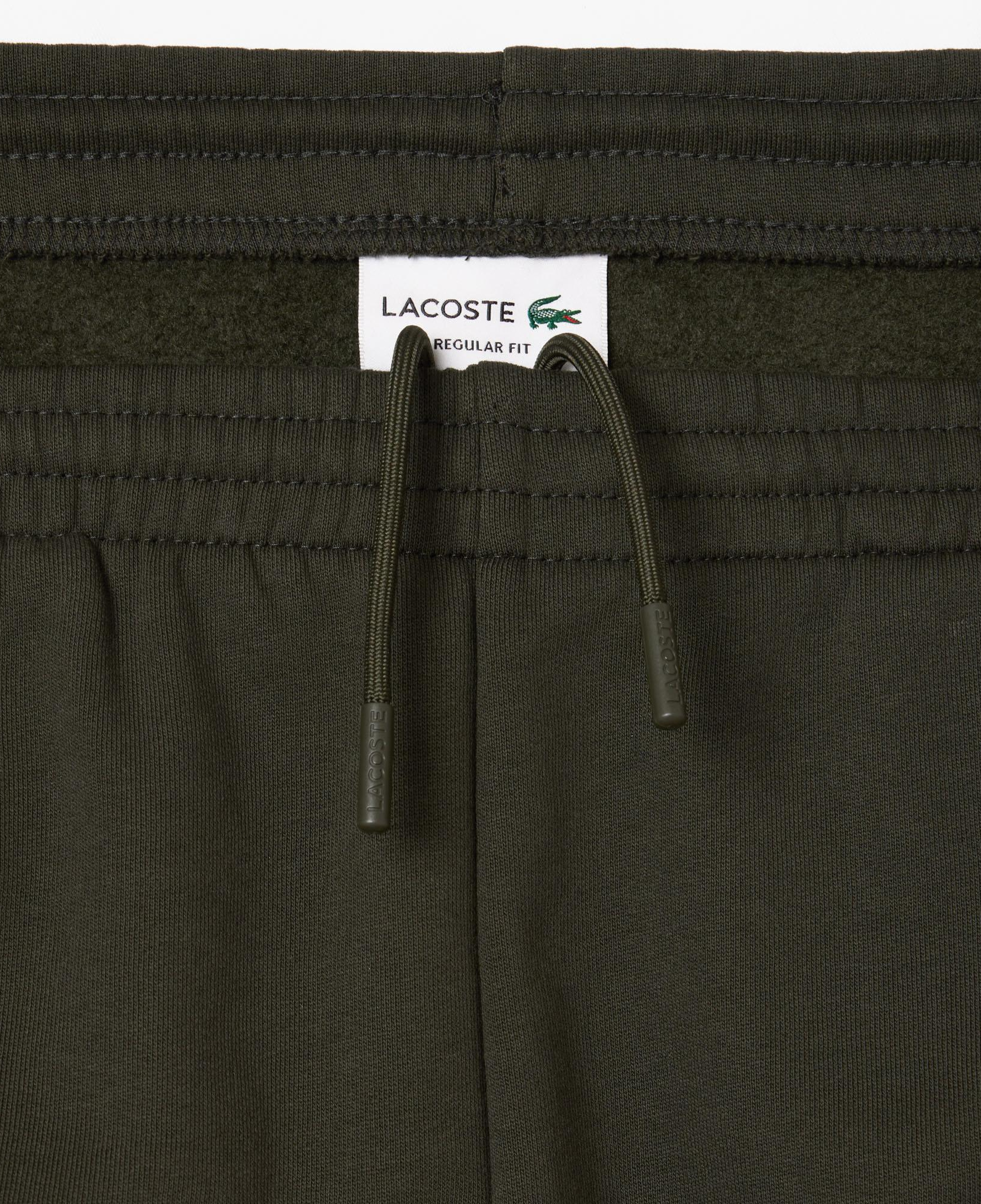Lacoste Regular Fit Organik Pamuk Erkek Siyah Eşofman Altı