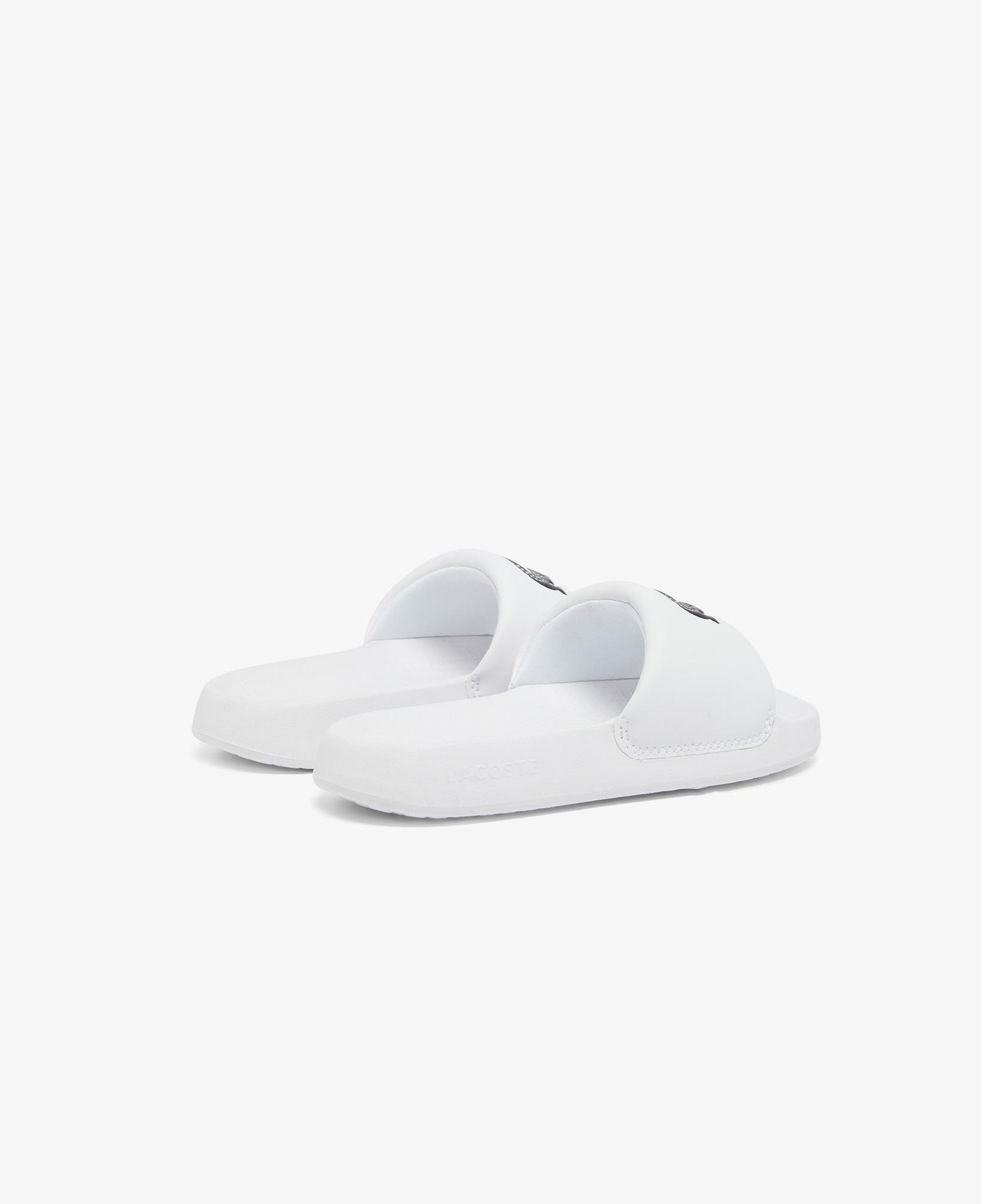 Lacoste Serve Slide 1.0 Çocuk Beyaz Terlik