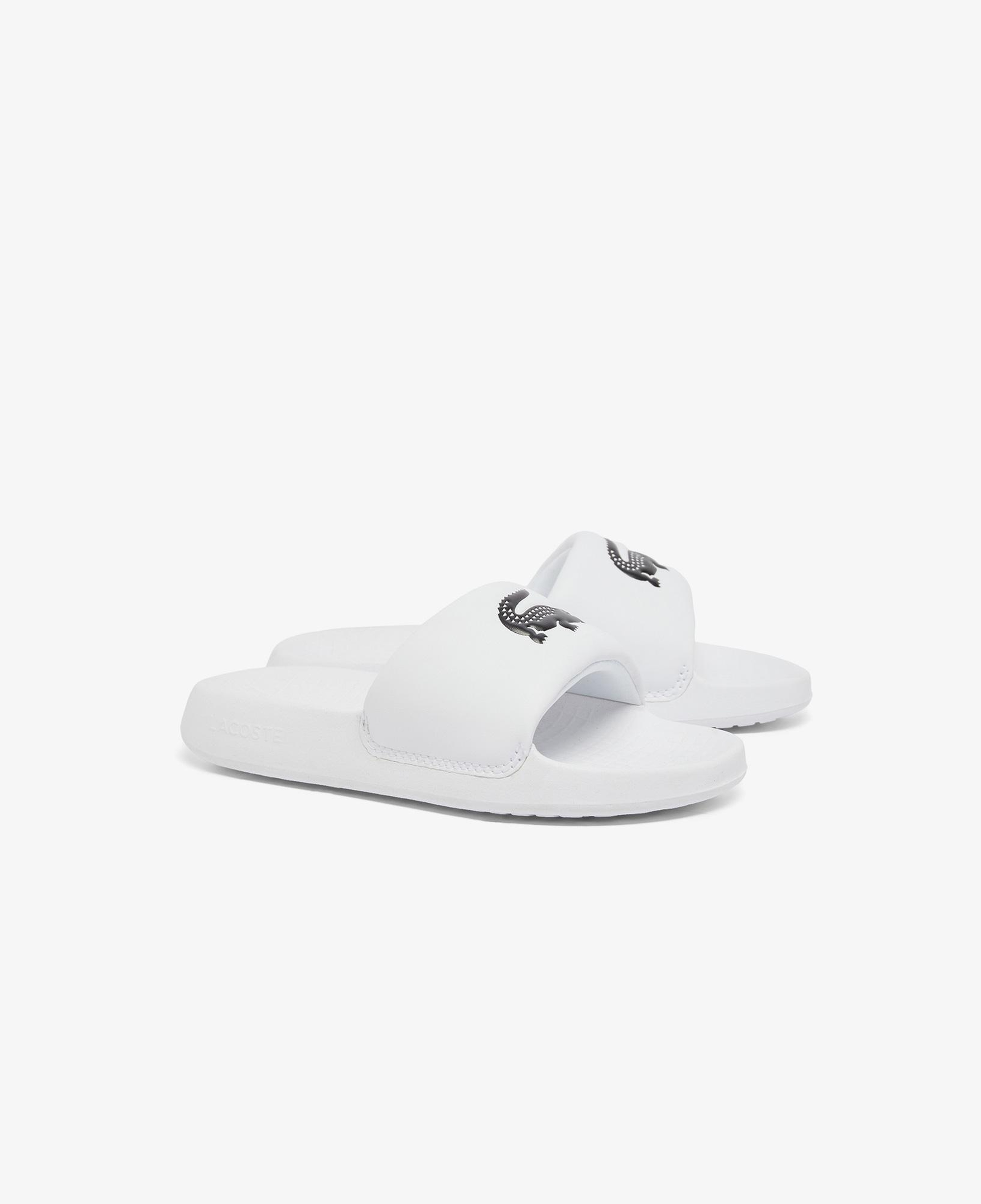 Lacoste Serve Slide 1.0 Çocuk Beyaz Terlik