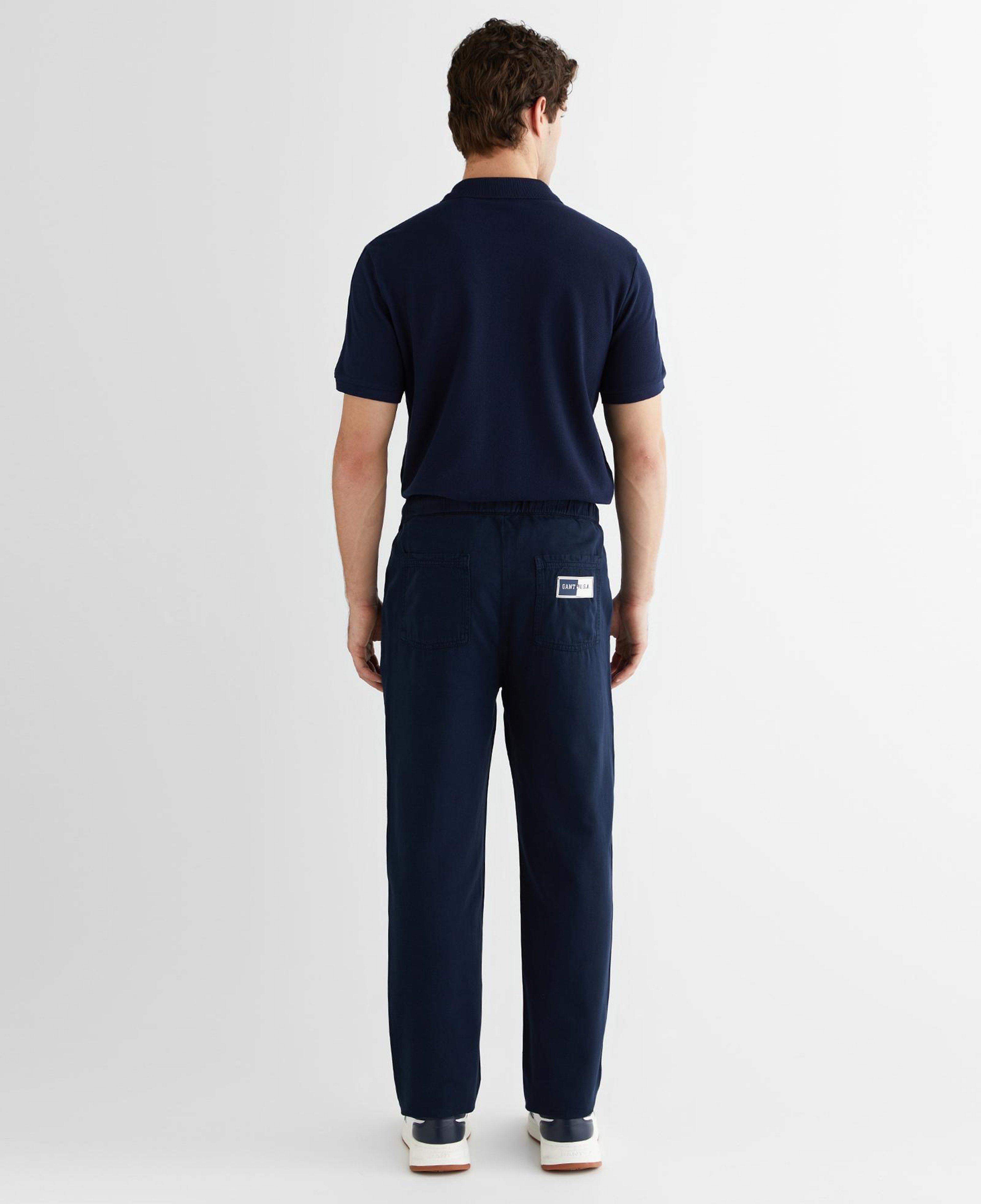 GANT Erkek Lacivert Standart Fit Pantolon