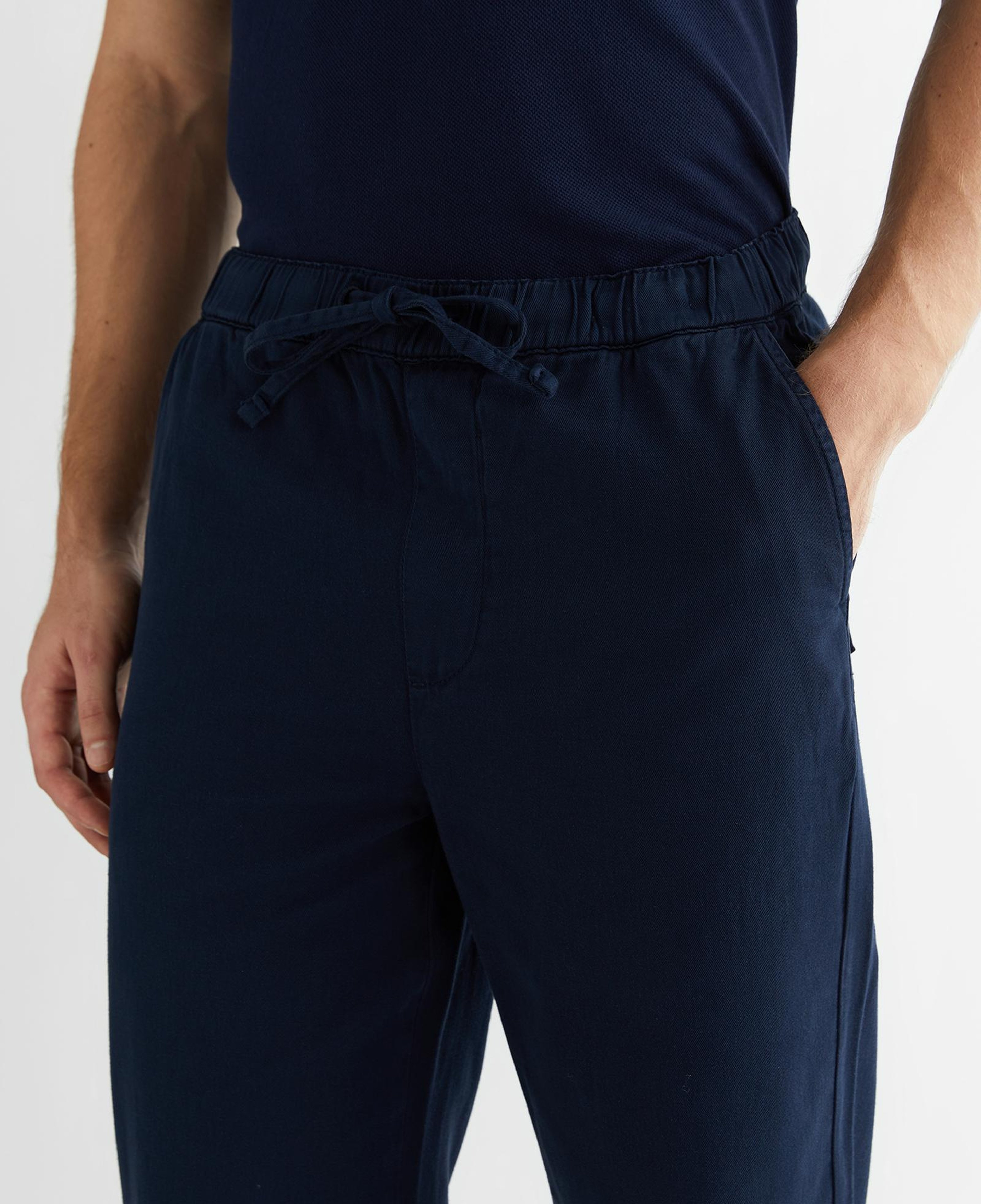 GANT Erkek Lacivert Standart Fit Pantolon