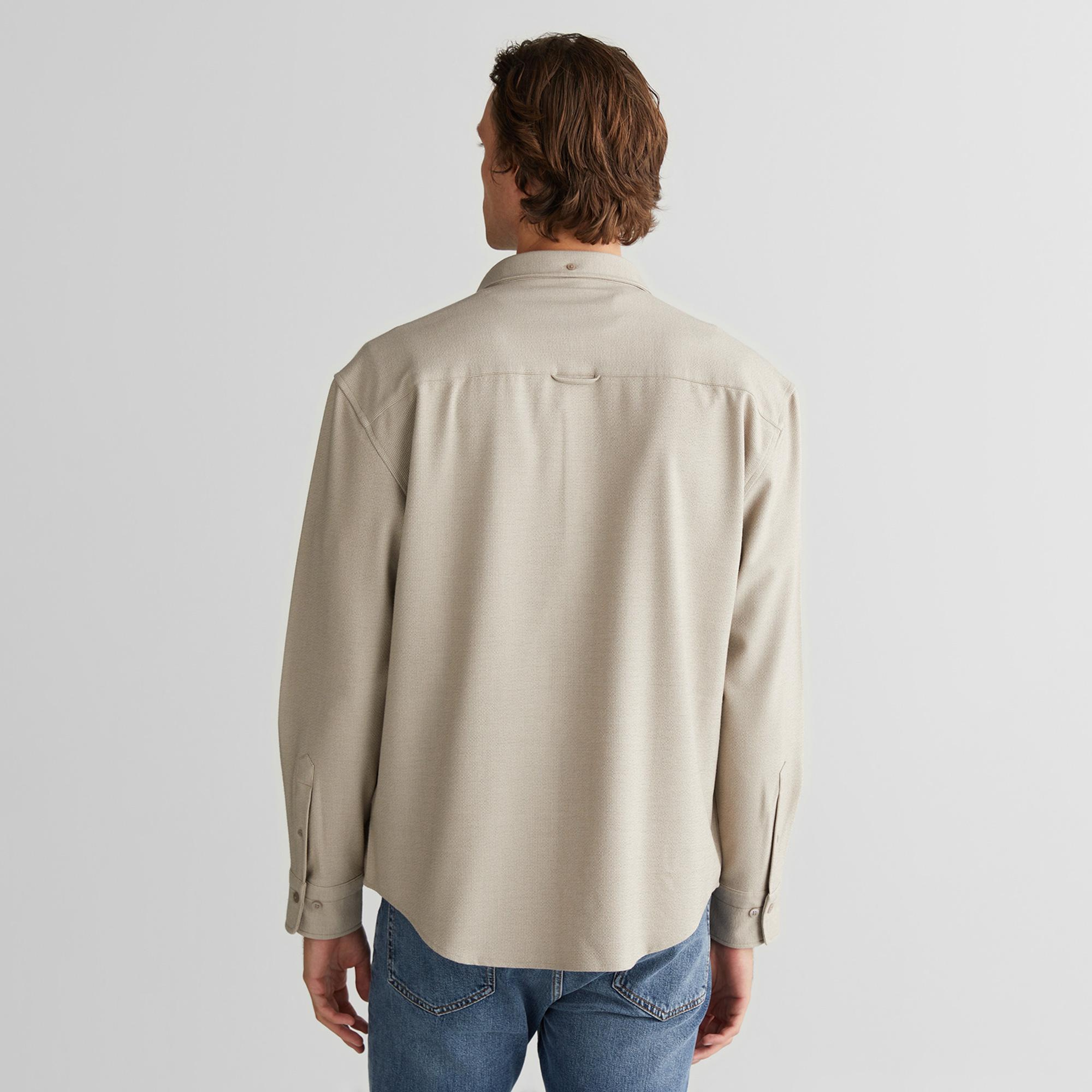 GANT Erkek Bej Relaxed Fit Gömlek