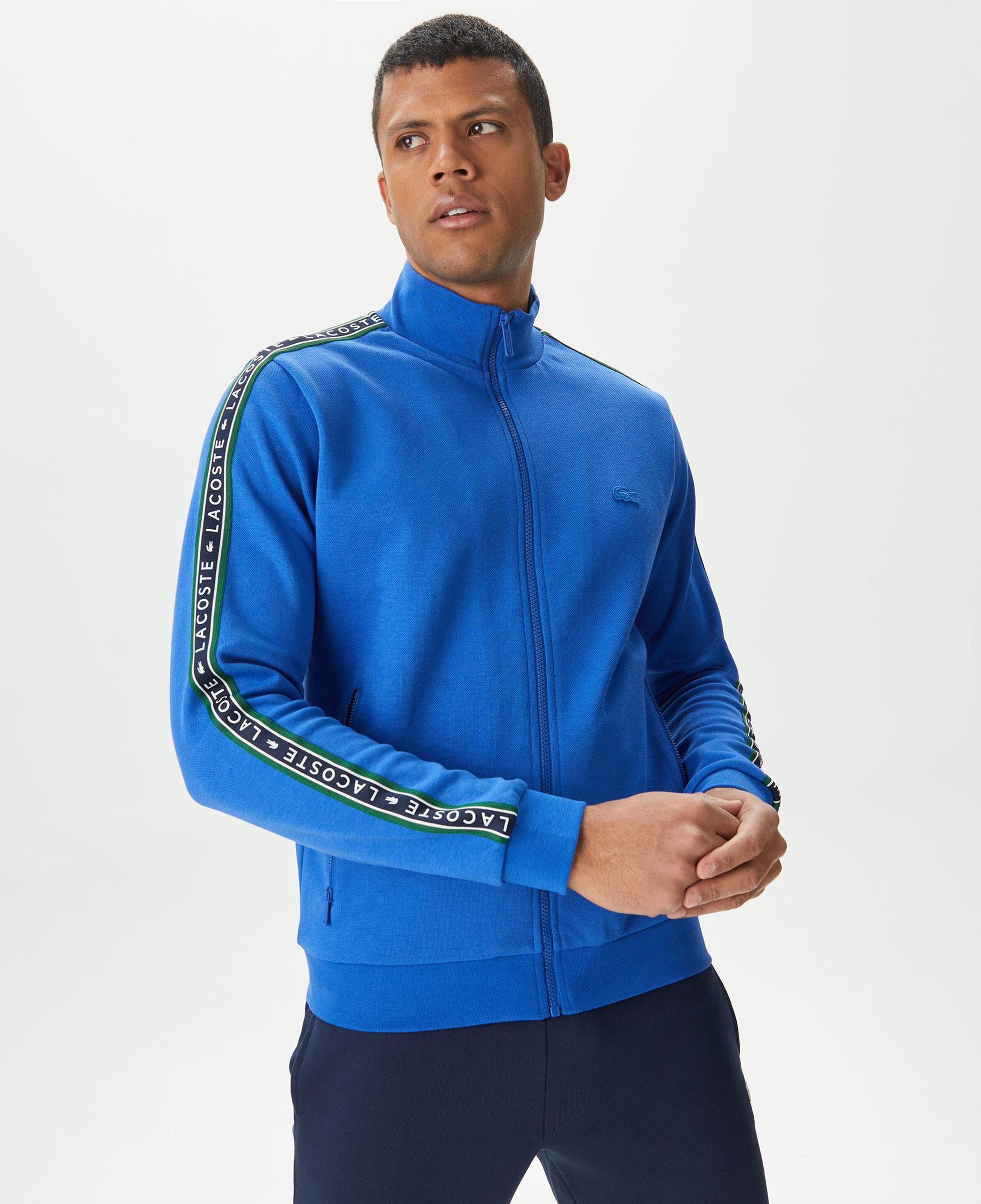 Erkek Regular Fit Baskılı Lacivert Sweatshirt