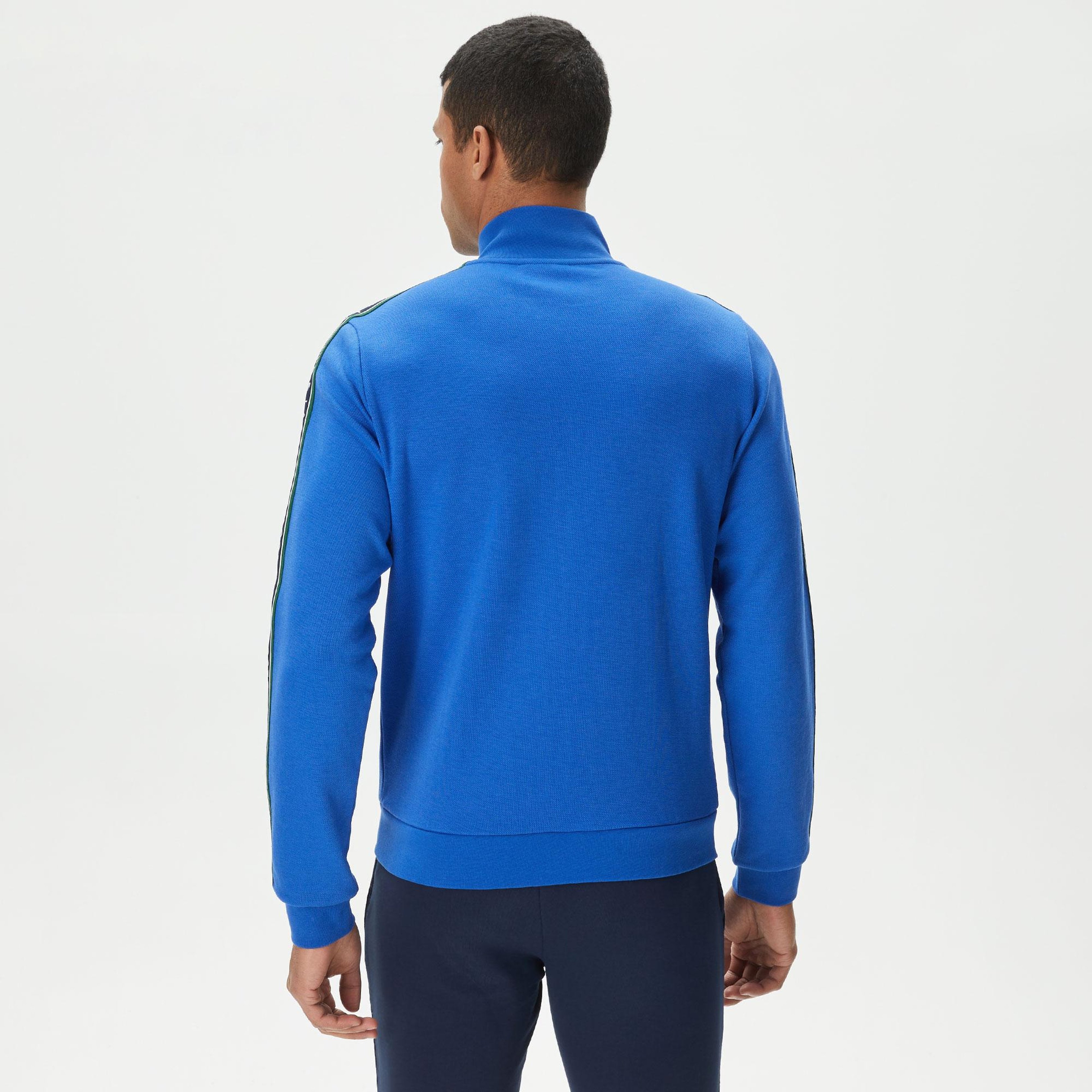 Erkek Regular Fit Baskılı Lacivert Sweatshirt