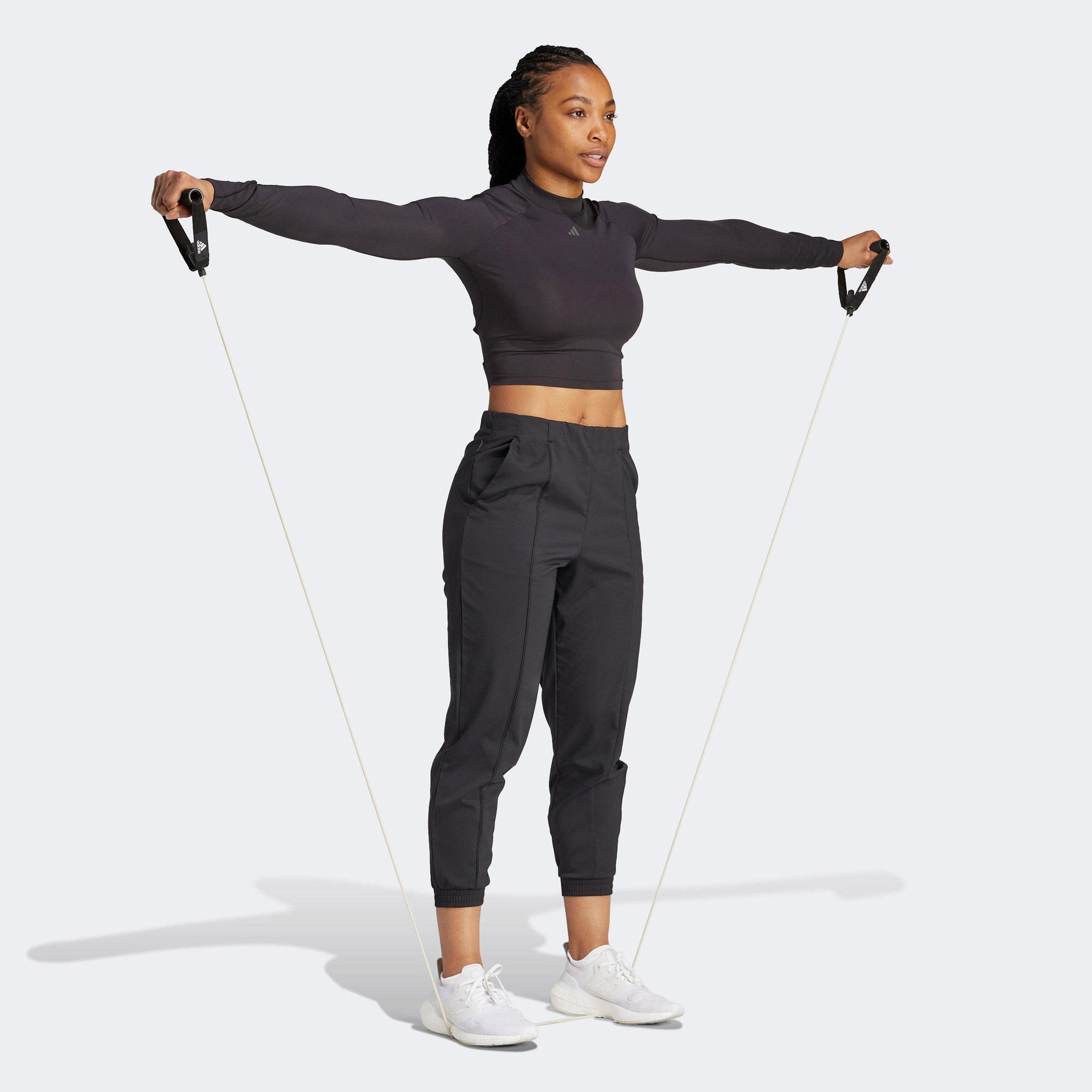 adidas Aeroready Train Essentials Kadın Siyah Tayt