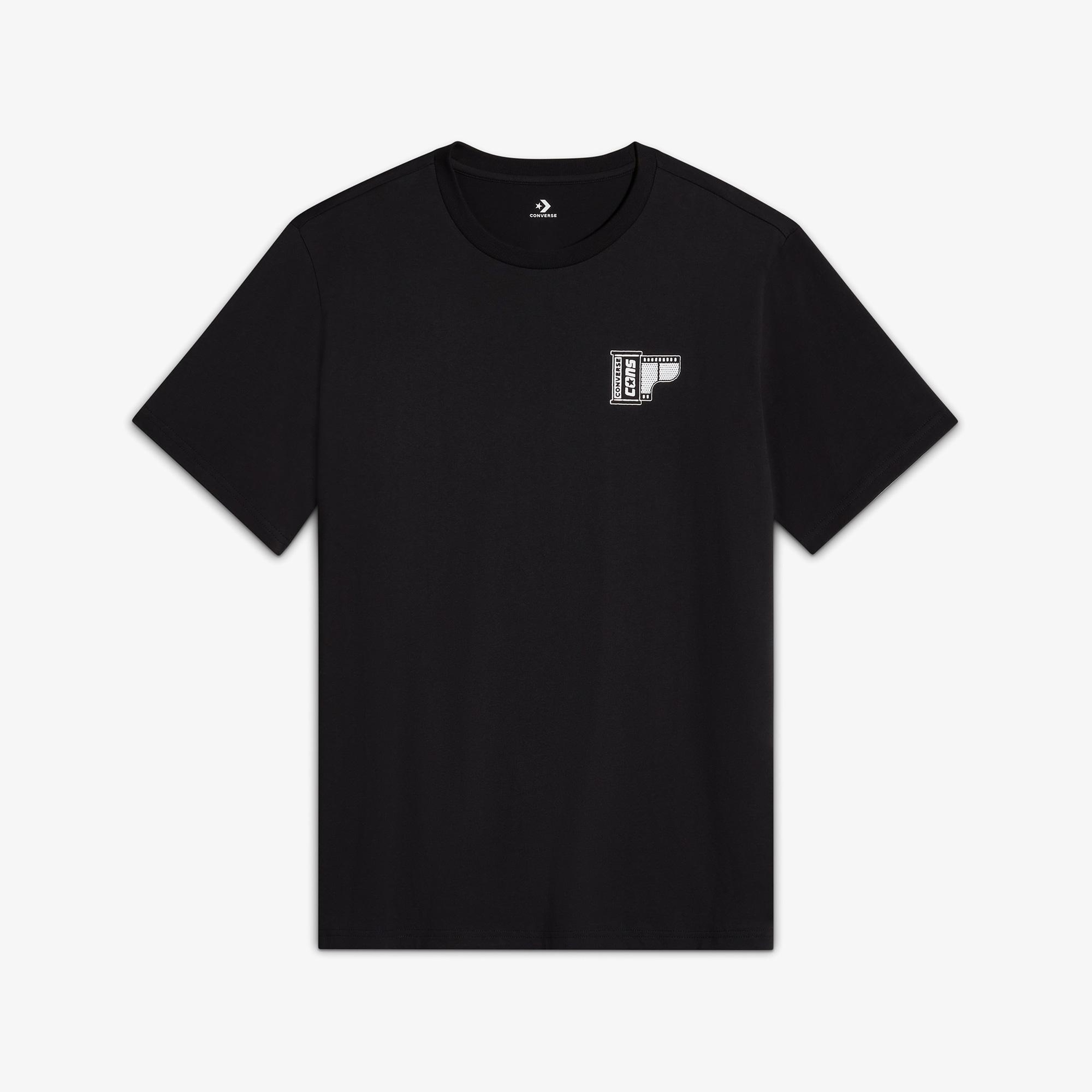 Converse Erkek Siyah T-Shirt