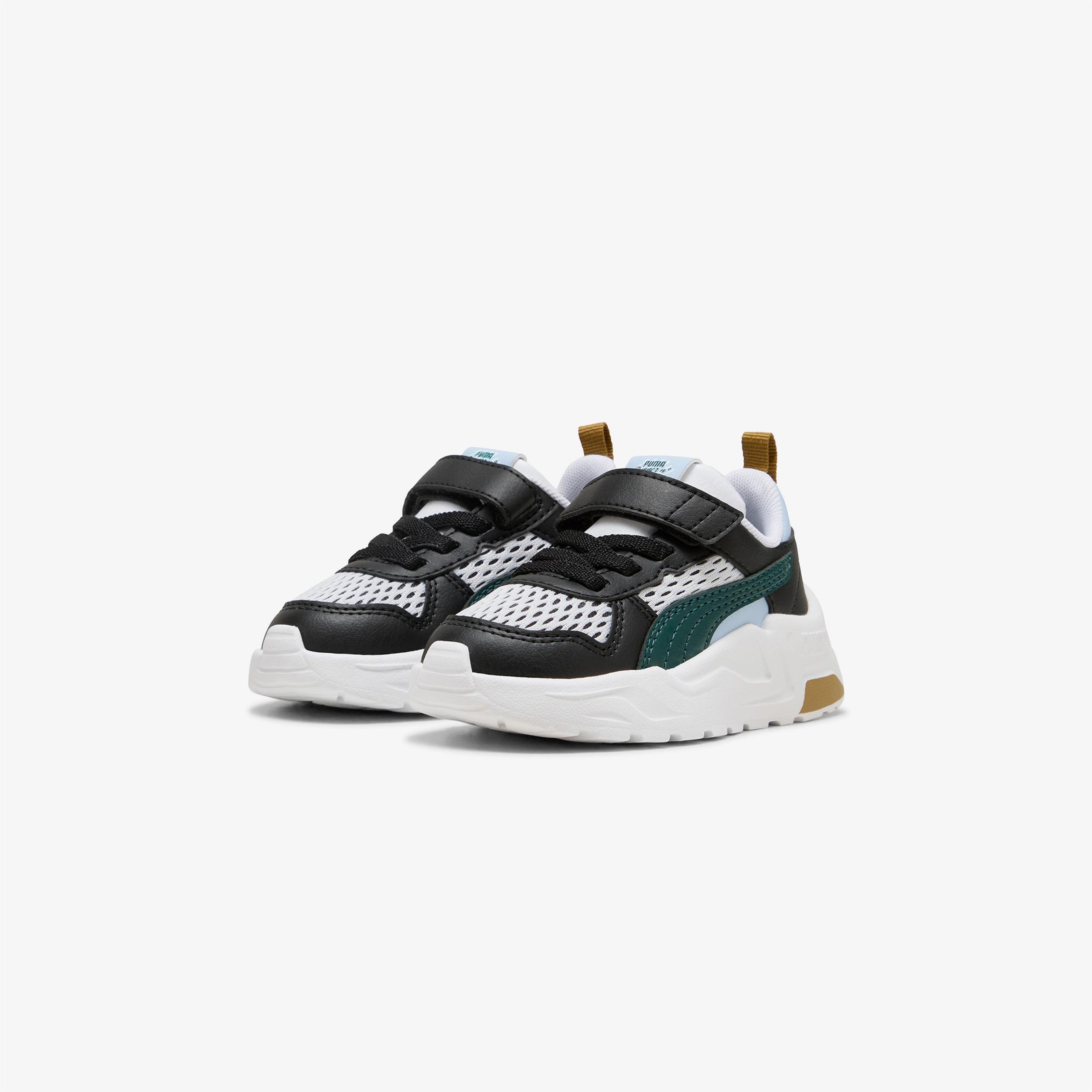 Puma Trinity 2 LT Run Fun Bebek Beyaz Spor Ayakkabı
