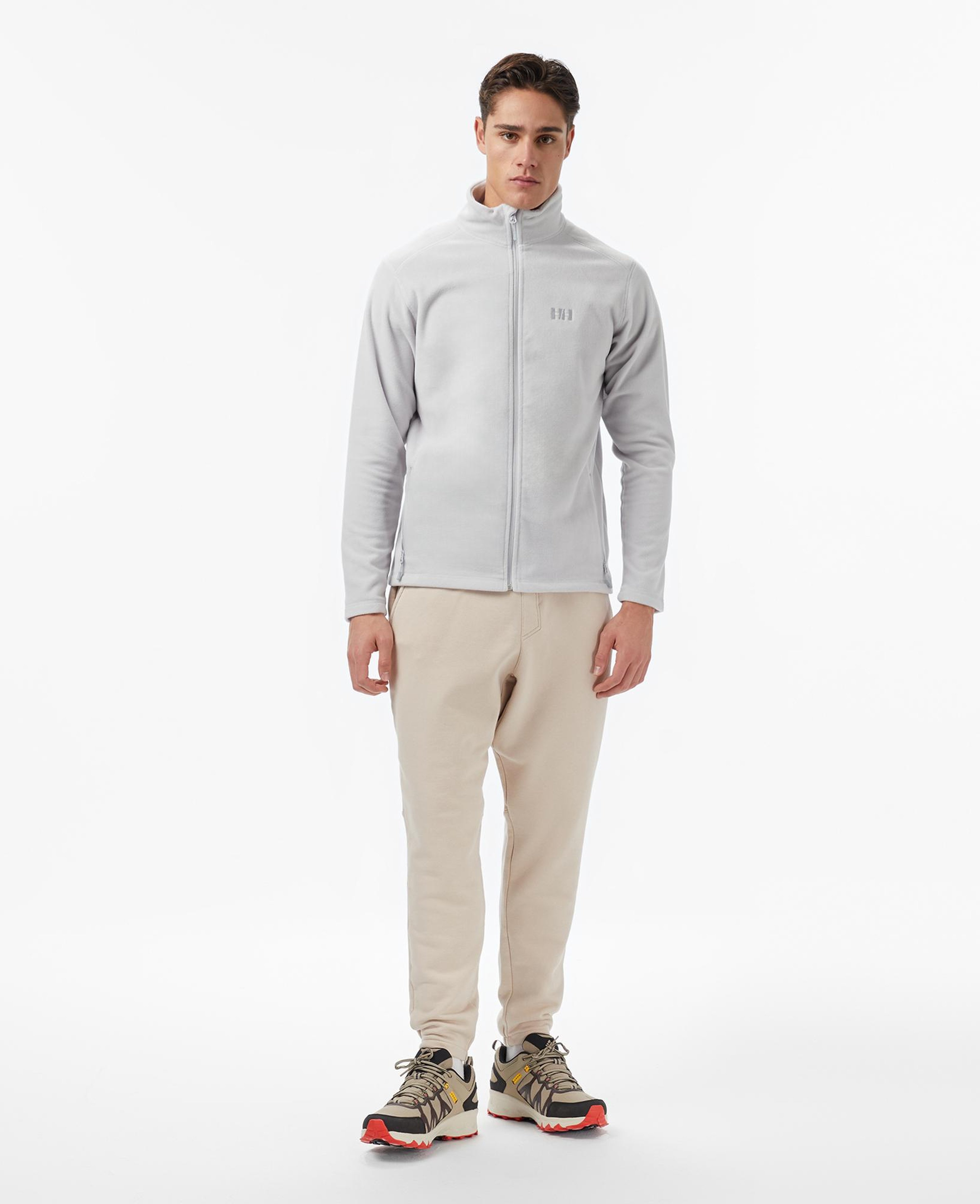 Helly Hansen Fullzip Erkek Gri Outdoor Polar Mont