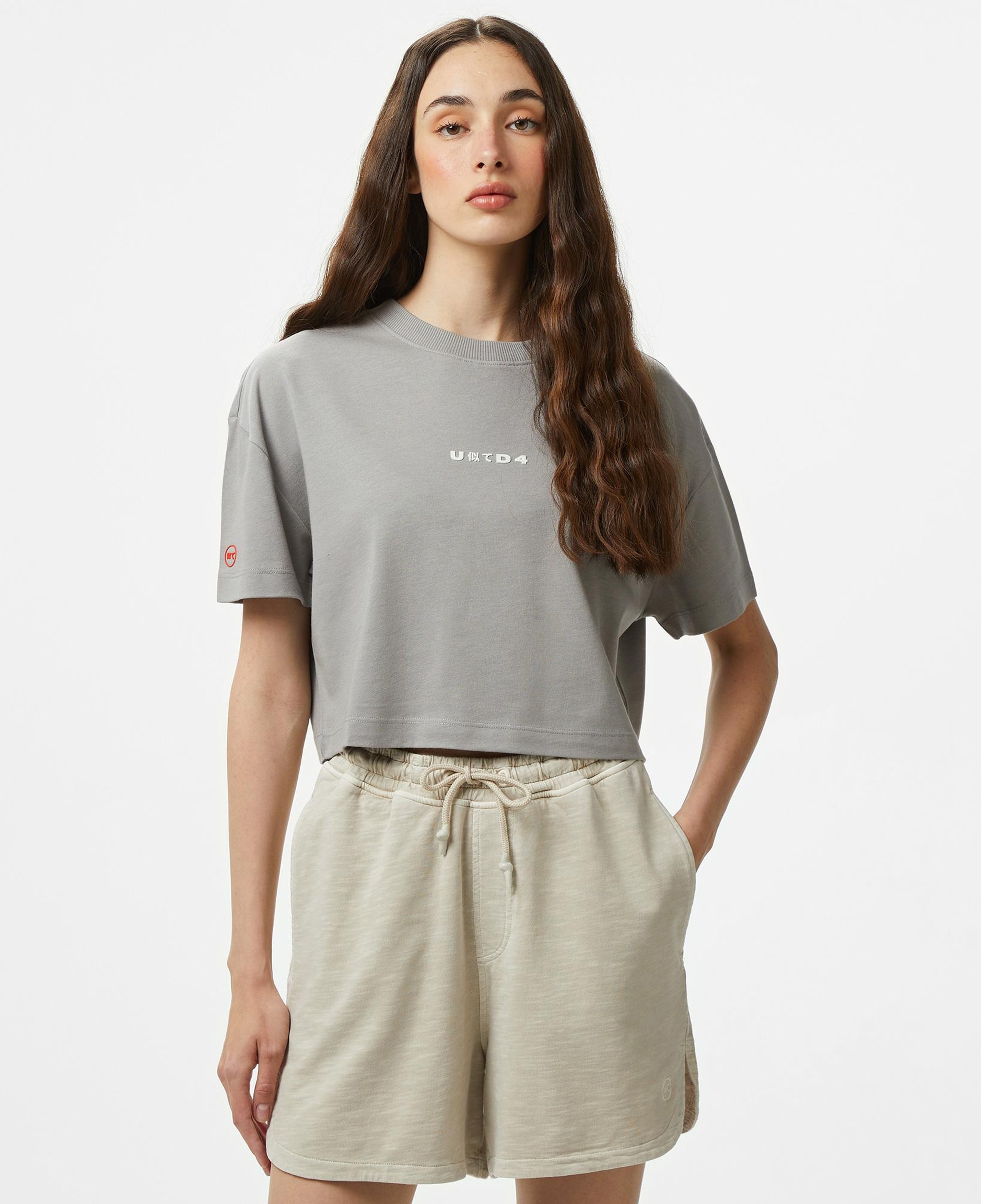 UNITED4 Kadın Gri Sweatshirt