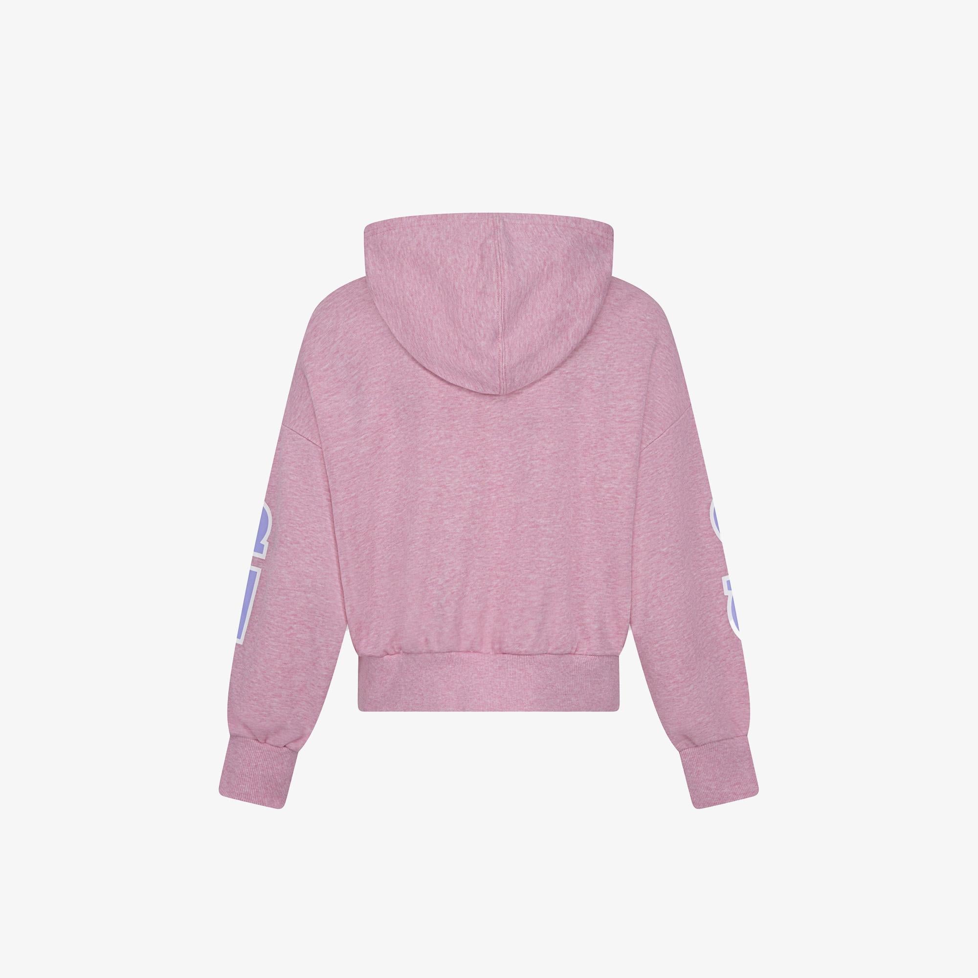 Converse Oversized Varsity Çocuk Pembe Sweatshirt