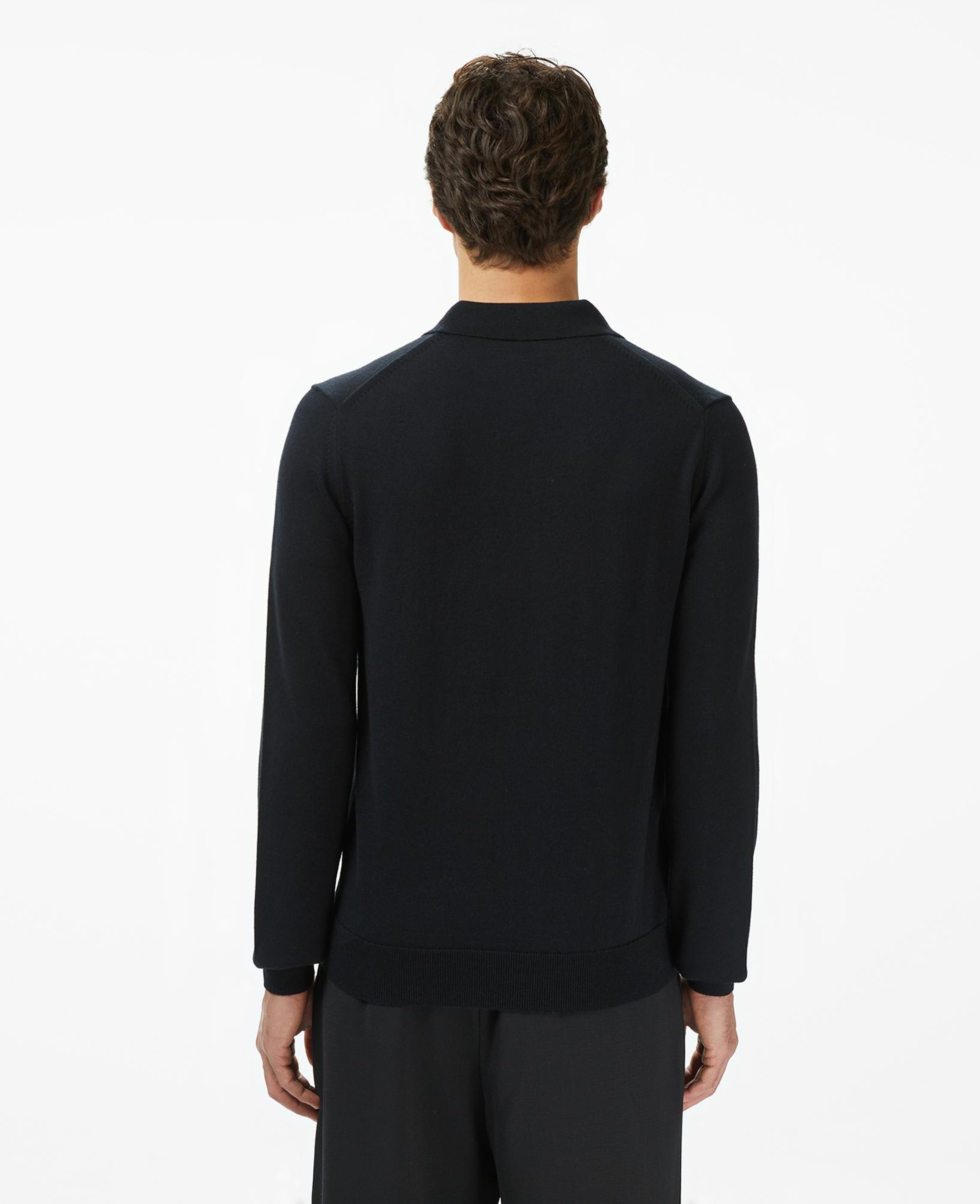 Fred Perry Classic Knitted Erkek Siyah Polo