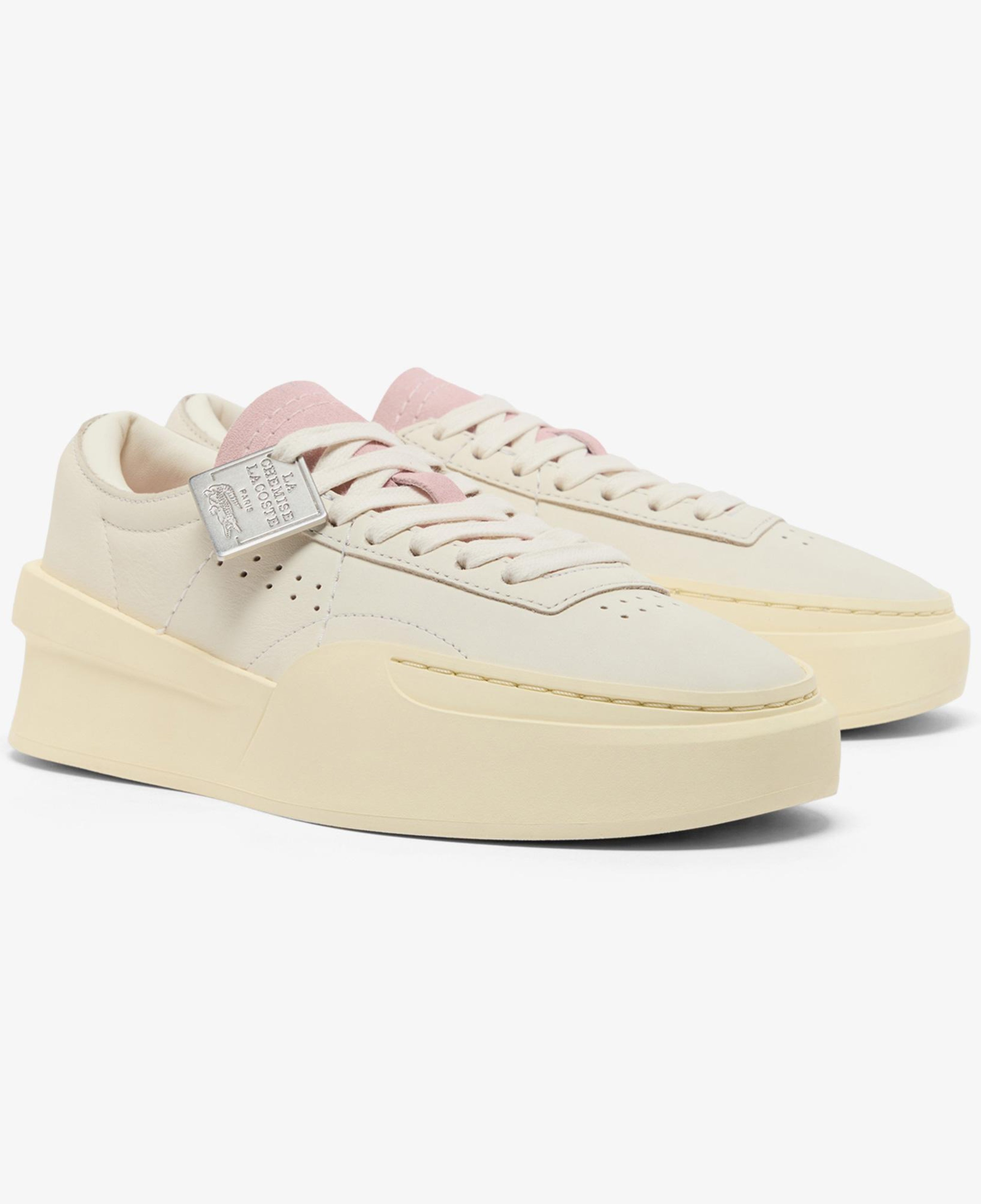 Lacoste Aura Club Kadın Krem Sneaker