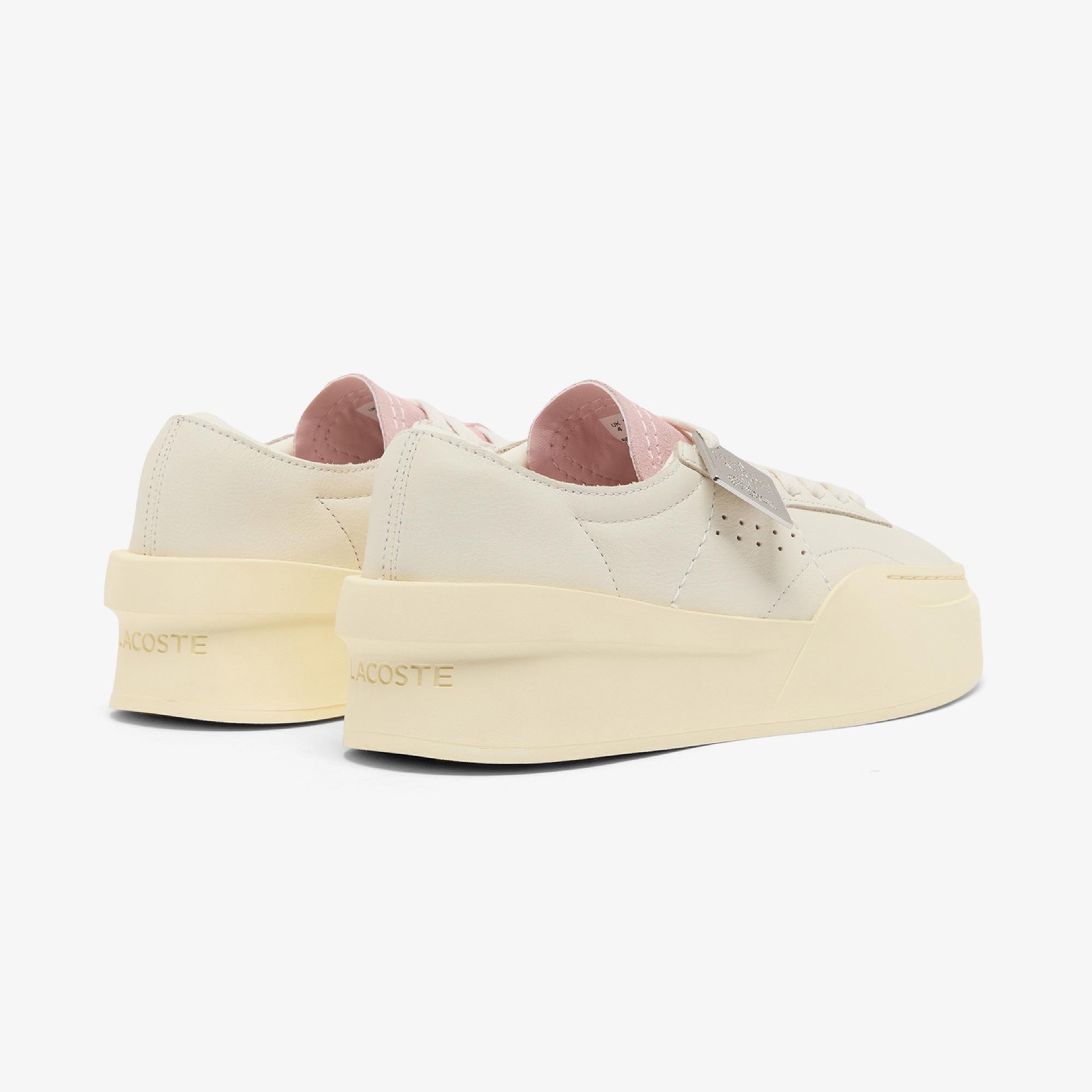 Lacoste Aura Club Kadın Krem Sneaker