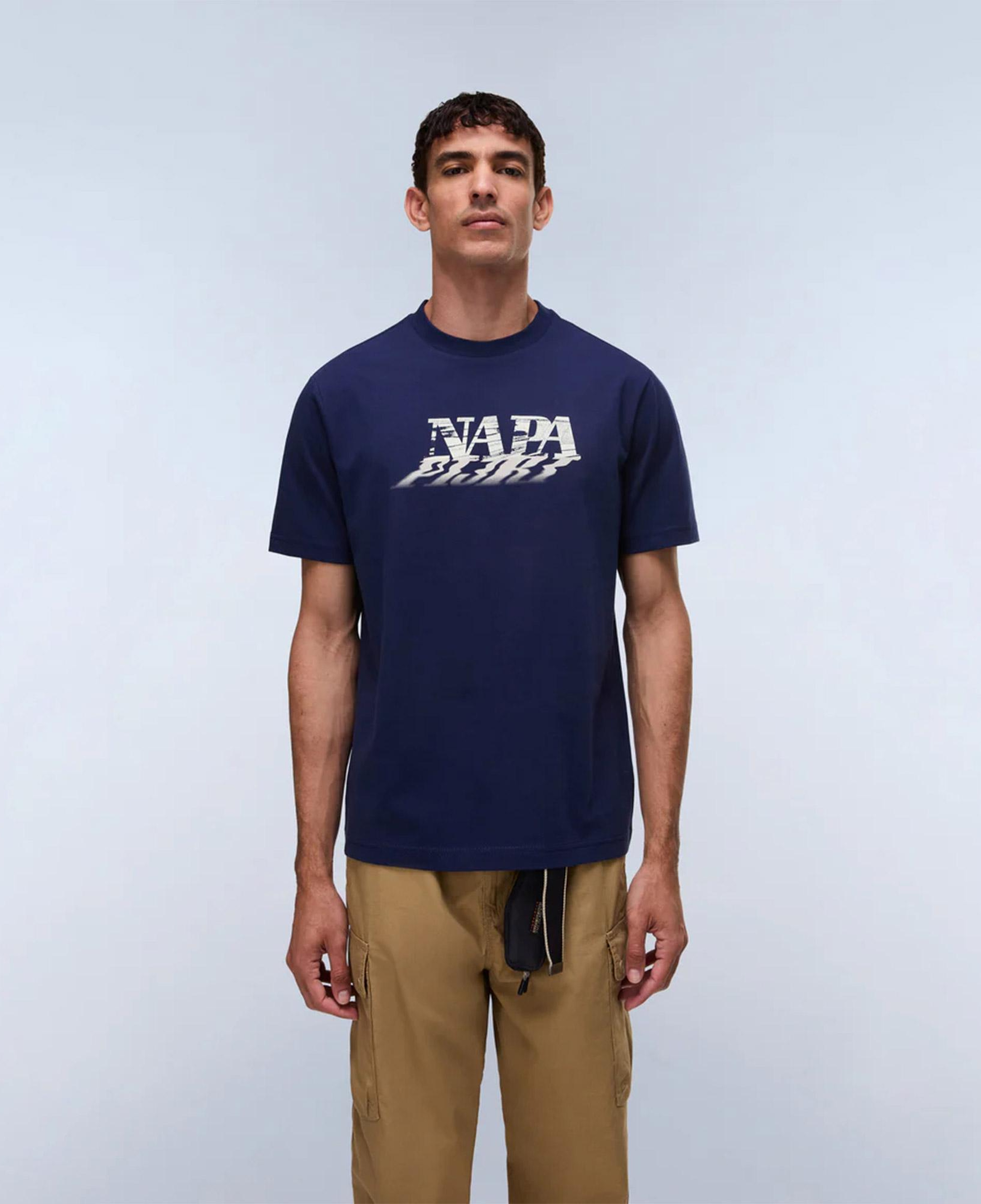 Napapijri S-Lodestar Erkek Lacivert T-Shirt