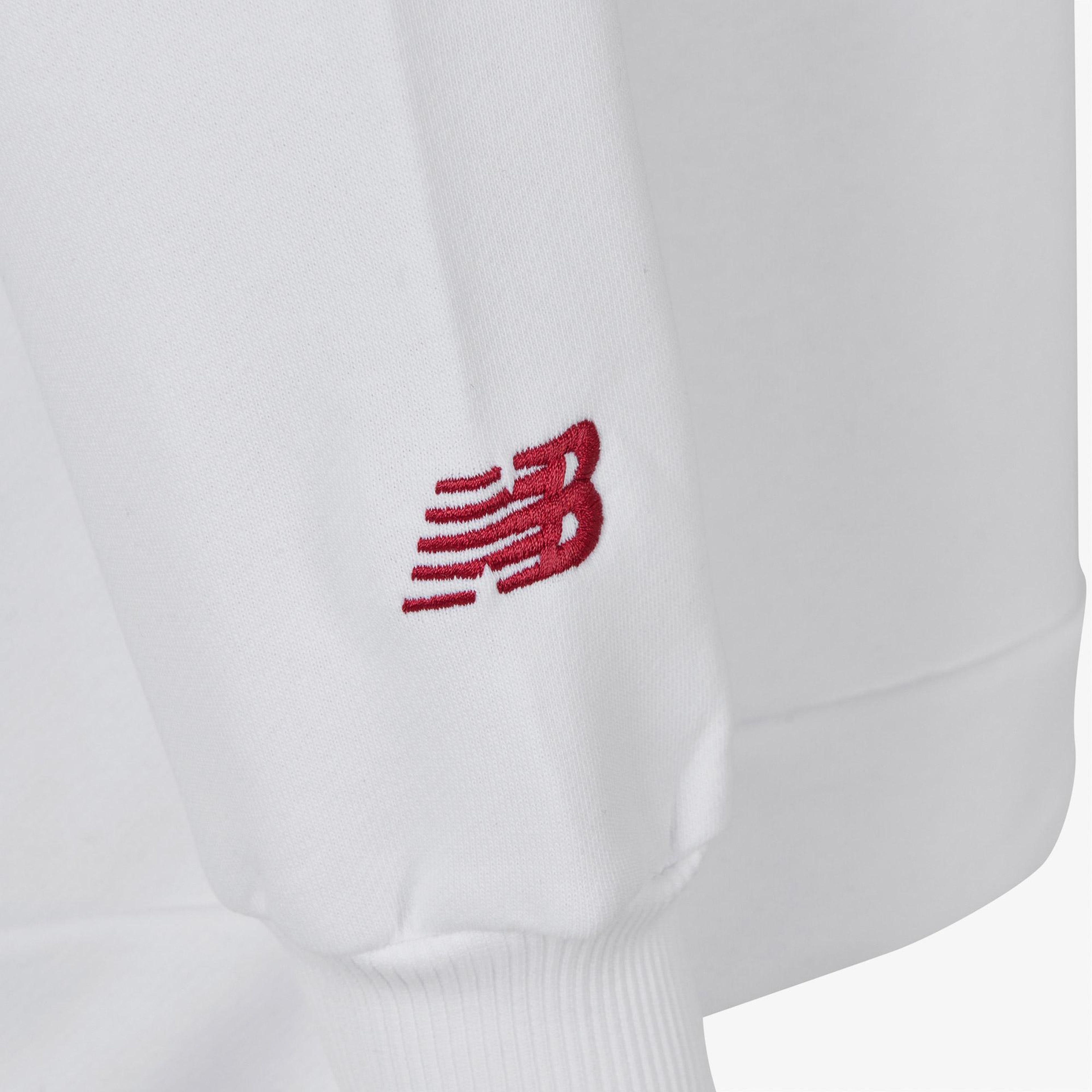 New Balance WNC1609 Lifestyle Kadın Beyaz Sweatshirt