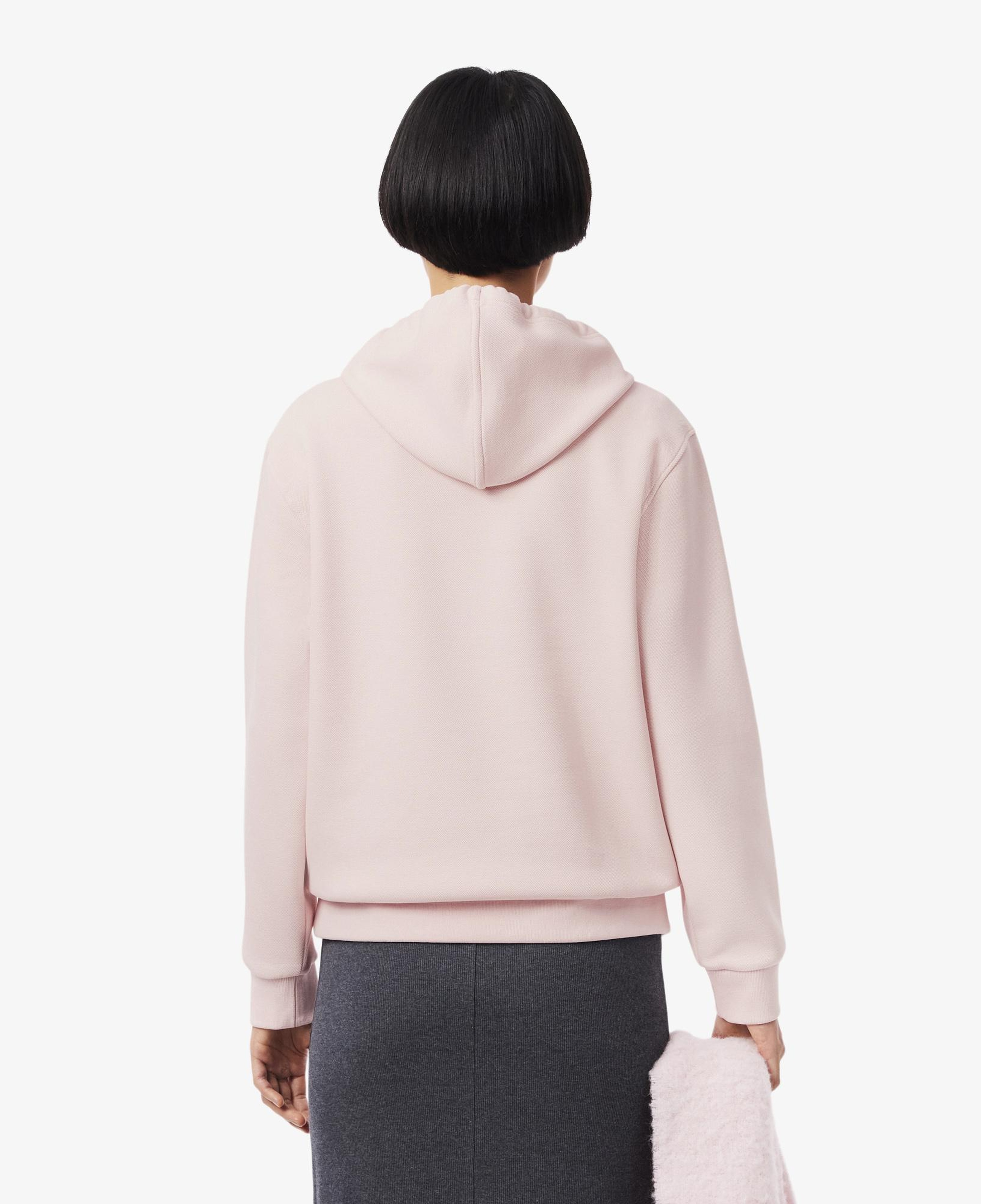 Kadın Relaxed Fit Kapüşonlu Pembe Sweatshirt
