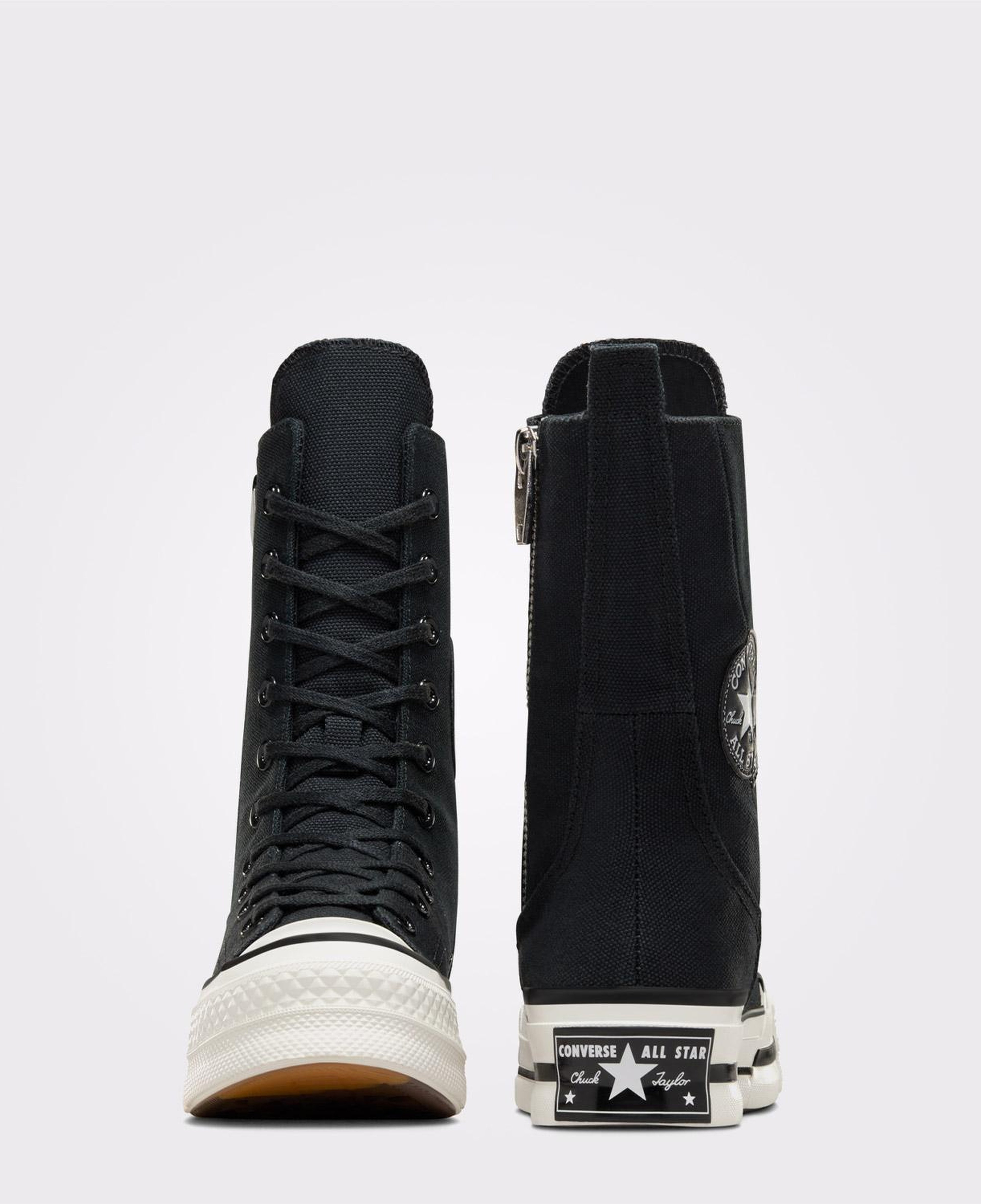 Converse Chuck 70 Plus Unisex Siyah Platform Sneaker