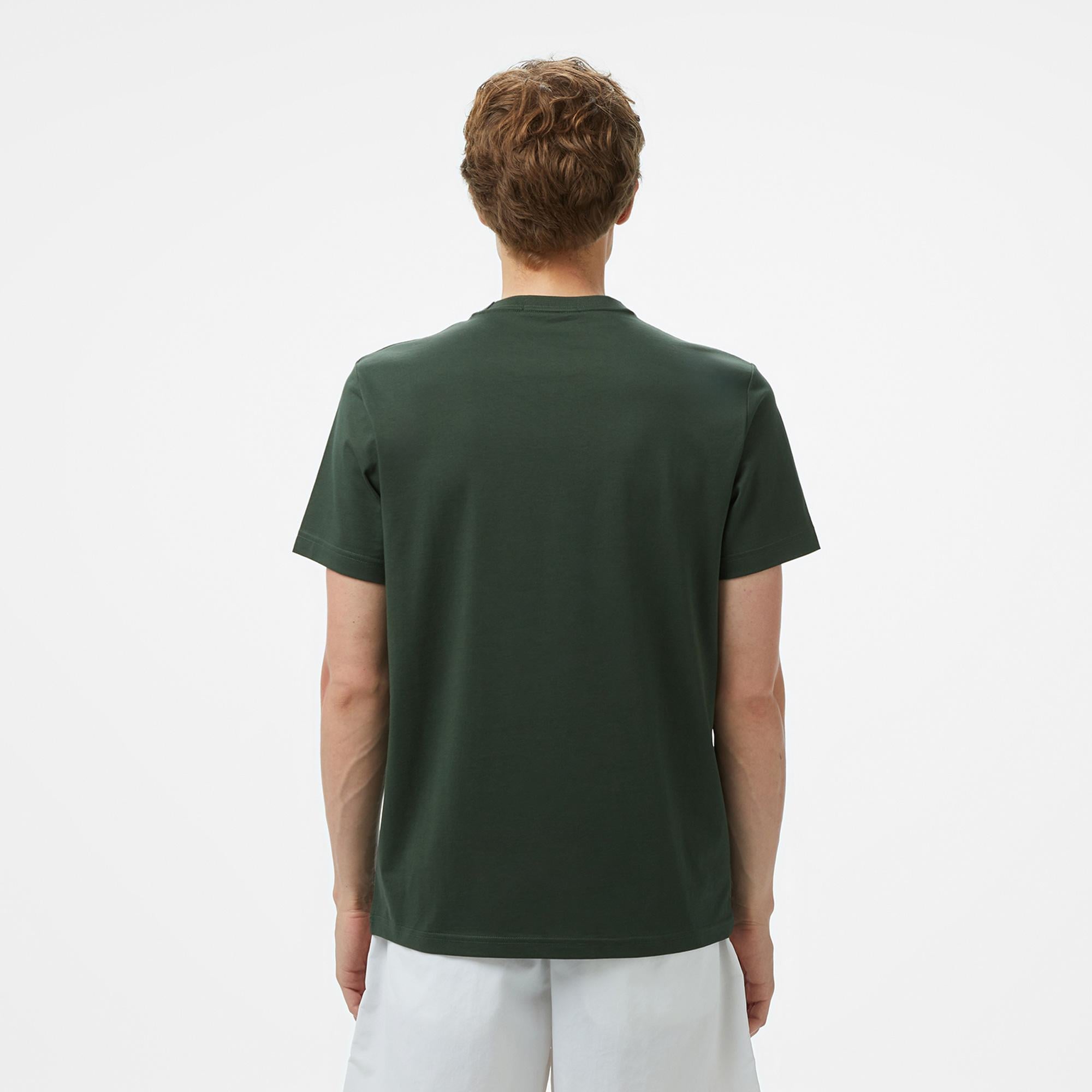 Fred Perry Crew Neck Erkek Yeşil T-Shirt