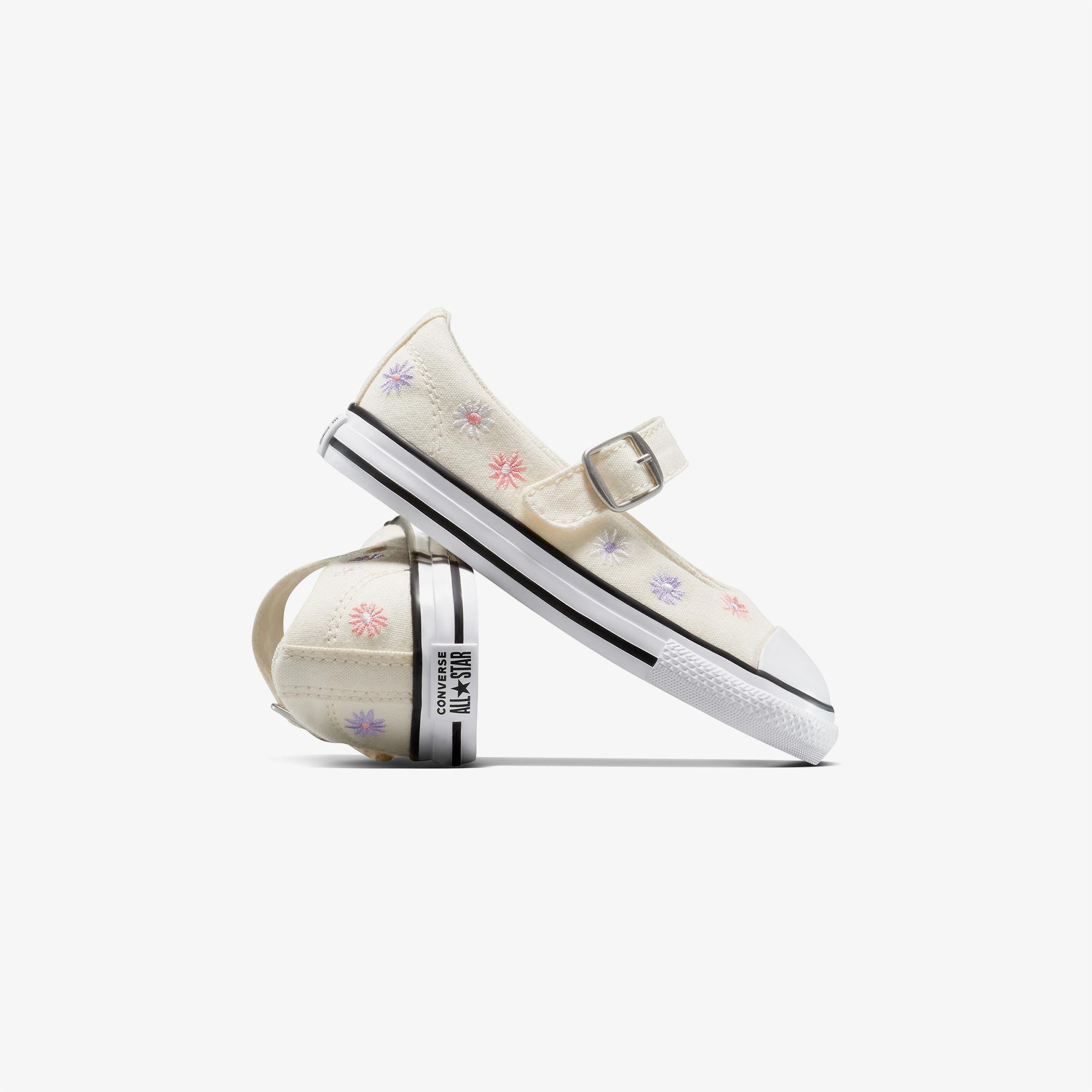 Converse Chuck Taylor All Star Danity Mary Jane Bebek Krem Sneaker