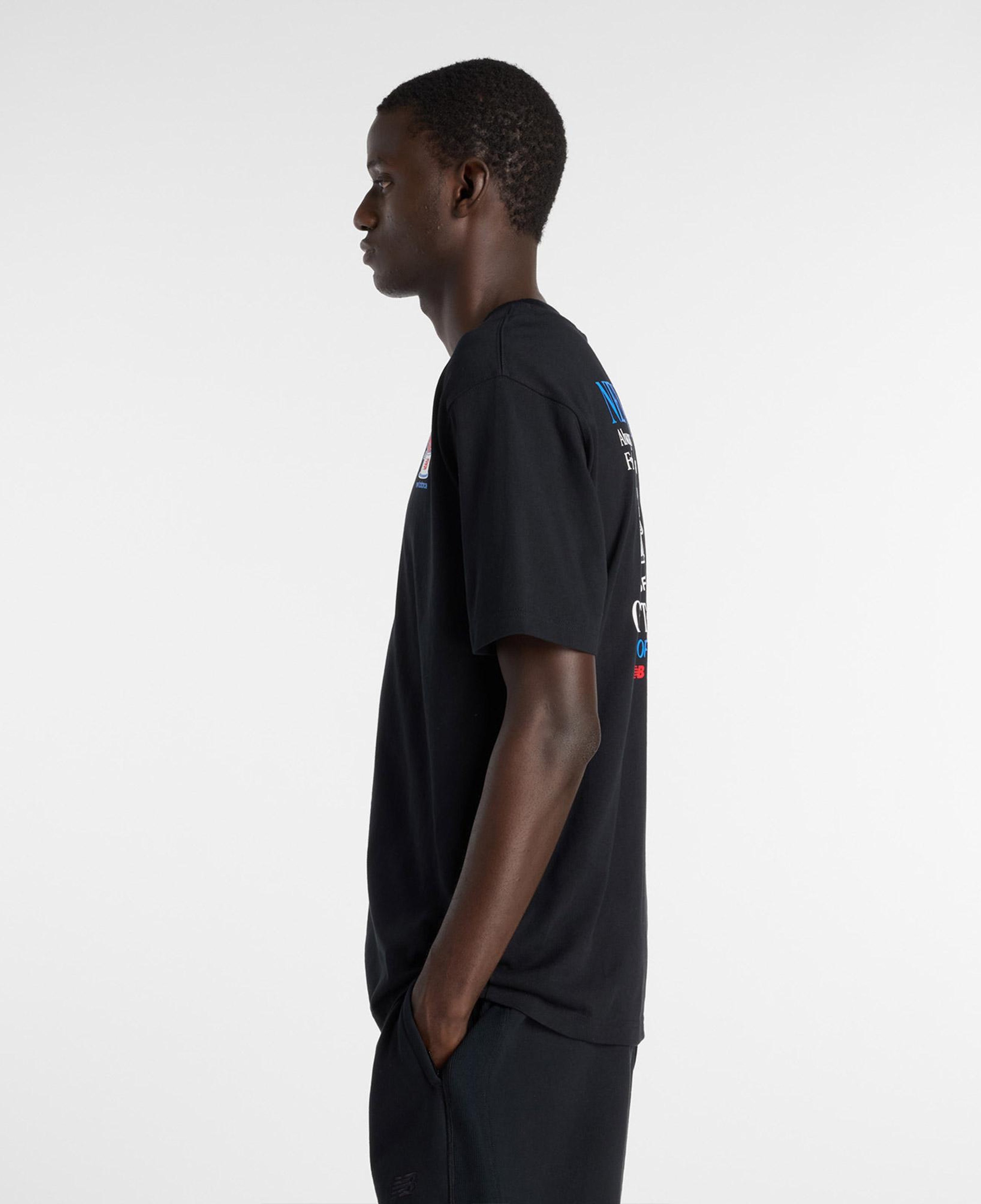 New Balance Lobster Roll  Erkek Siyah T-Shirt