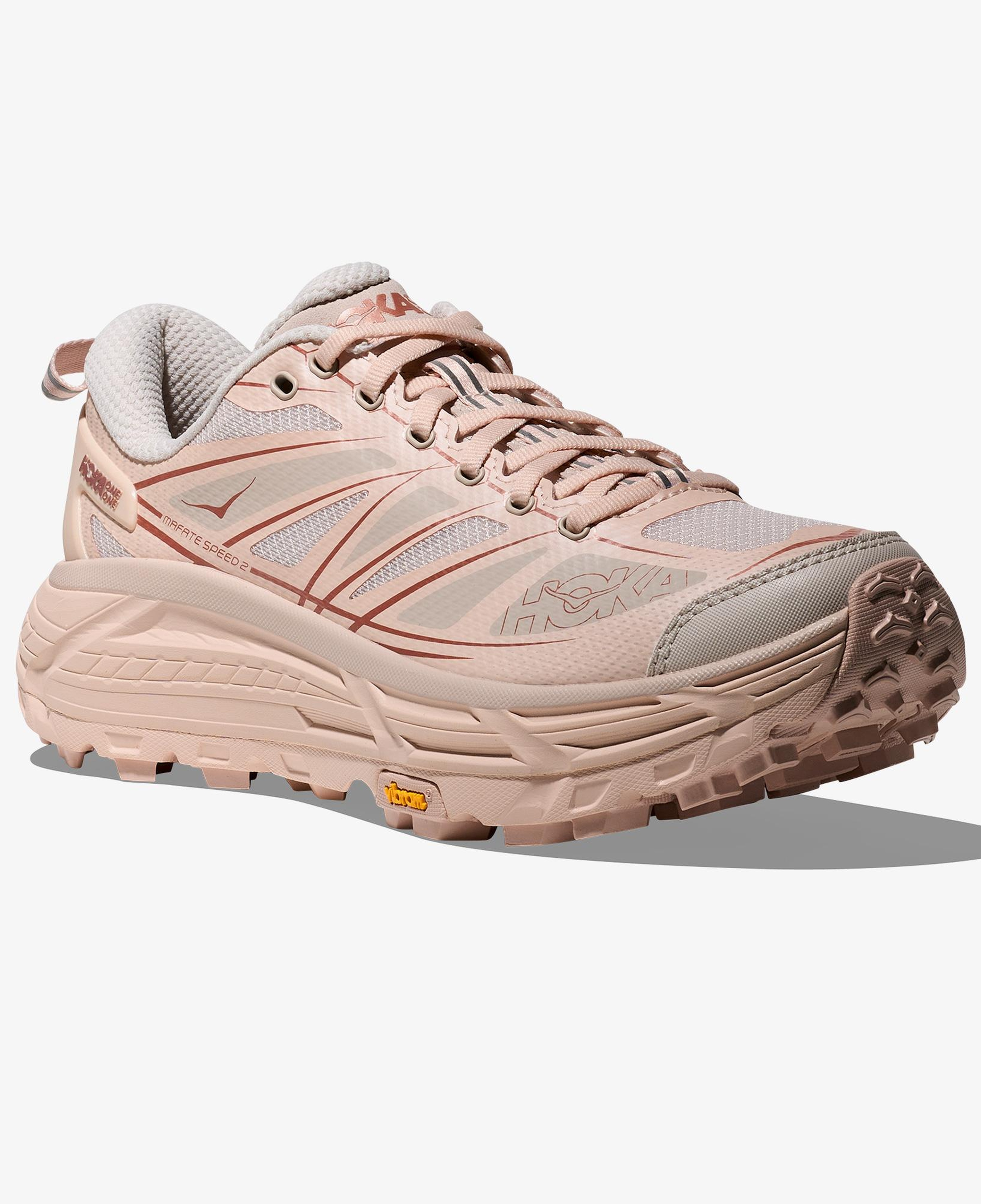 Hoka Mafate Speed 2 Kadın Pembe Spor Ayakkabı