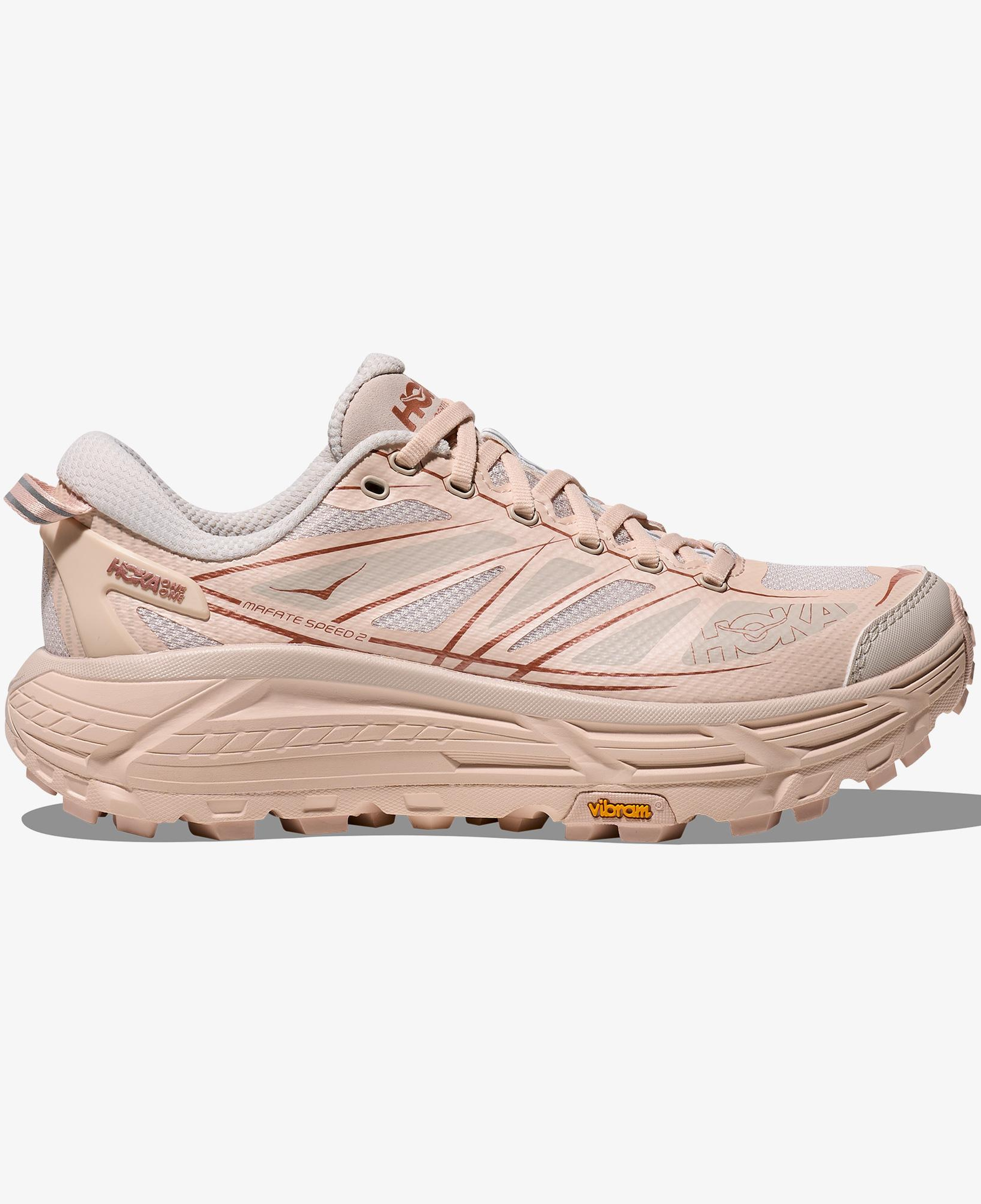 Hoka Mafate Speed 2 Kadın Pembe Spor Ayakkabı