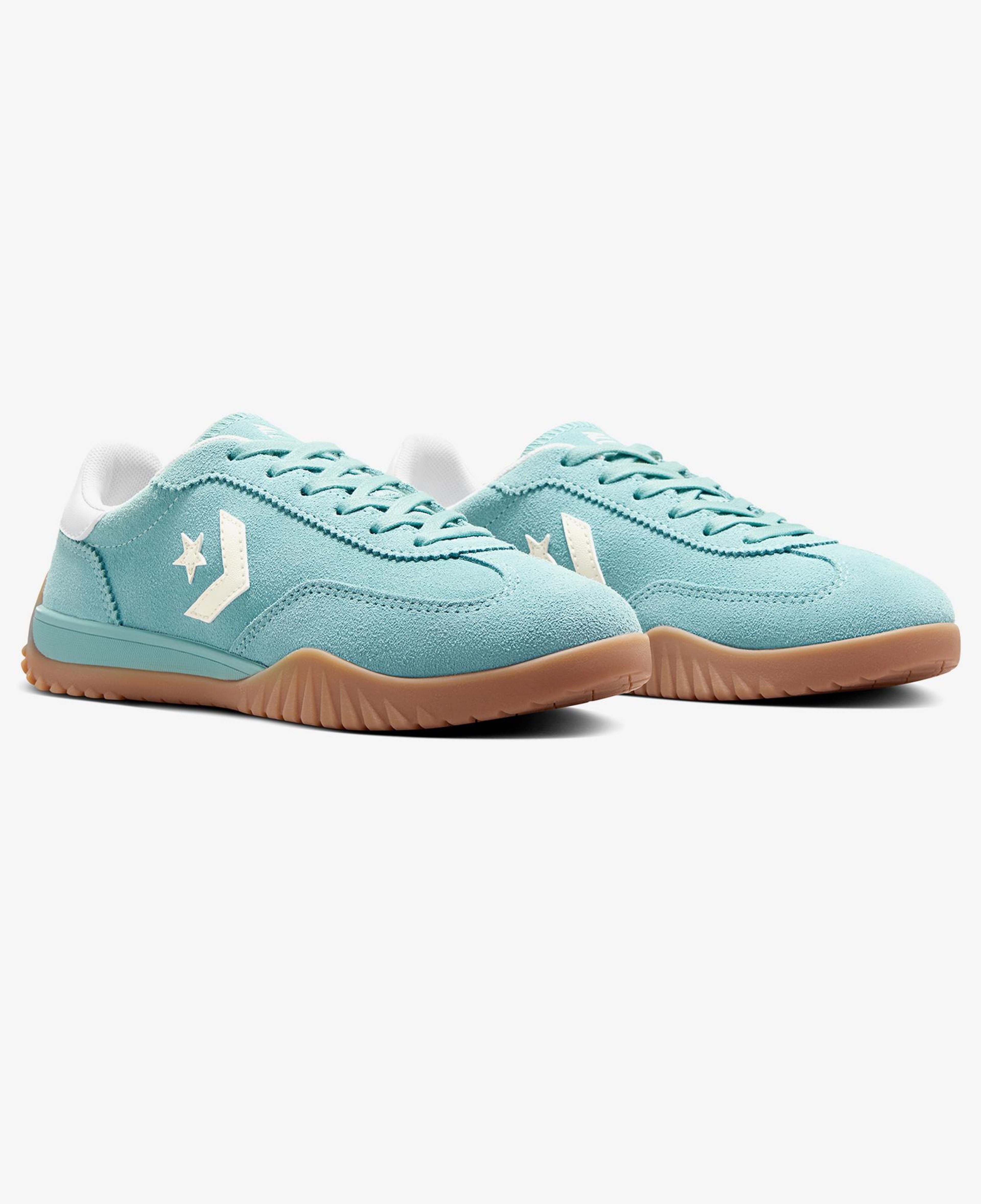 Converse Run Star Trainer Unisex Mavi Süet Sneaker