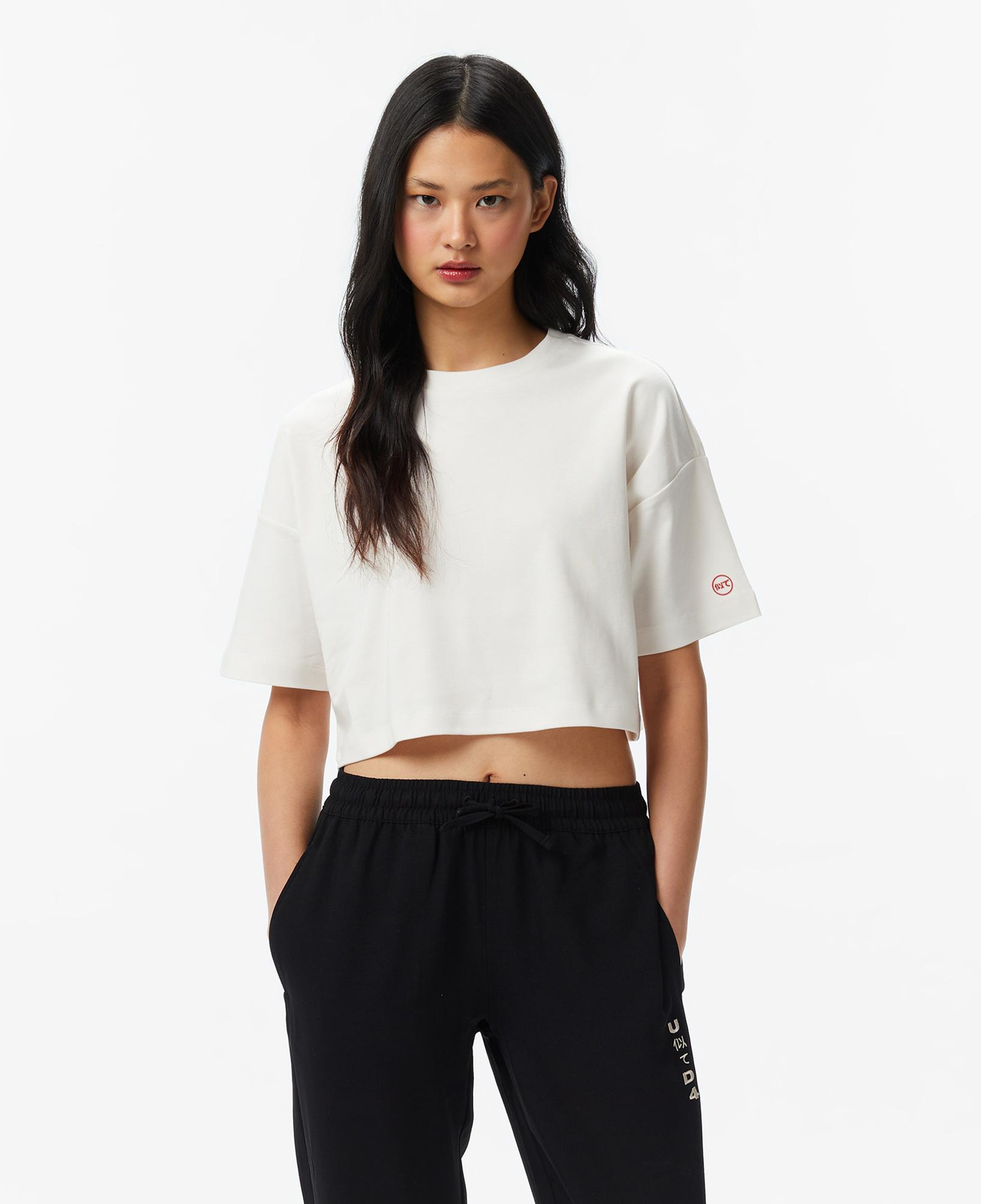 UNITED4 Regular Fit Kadın Bej T-Shirt