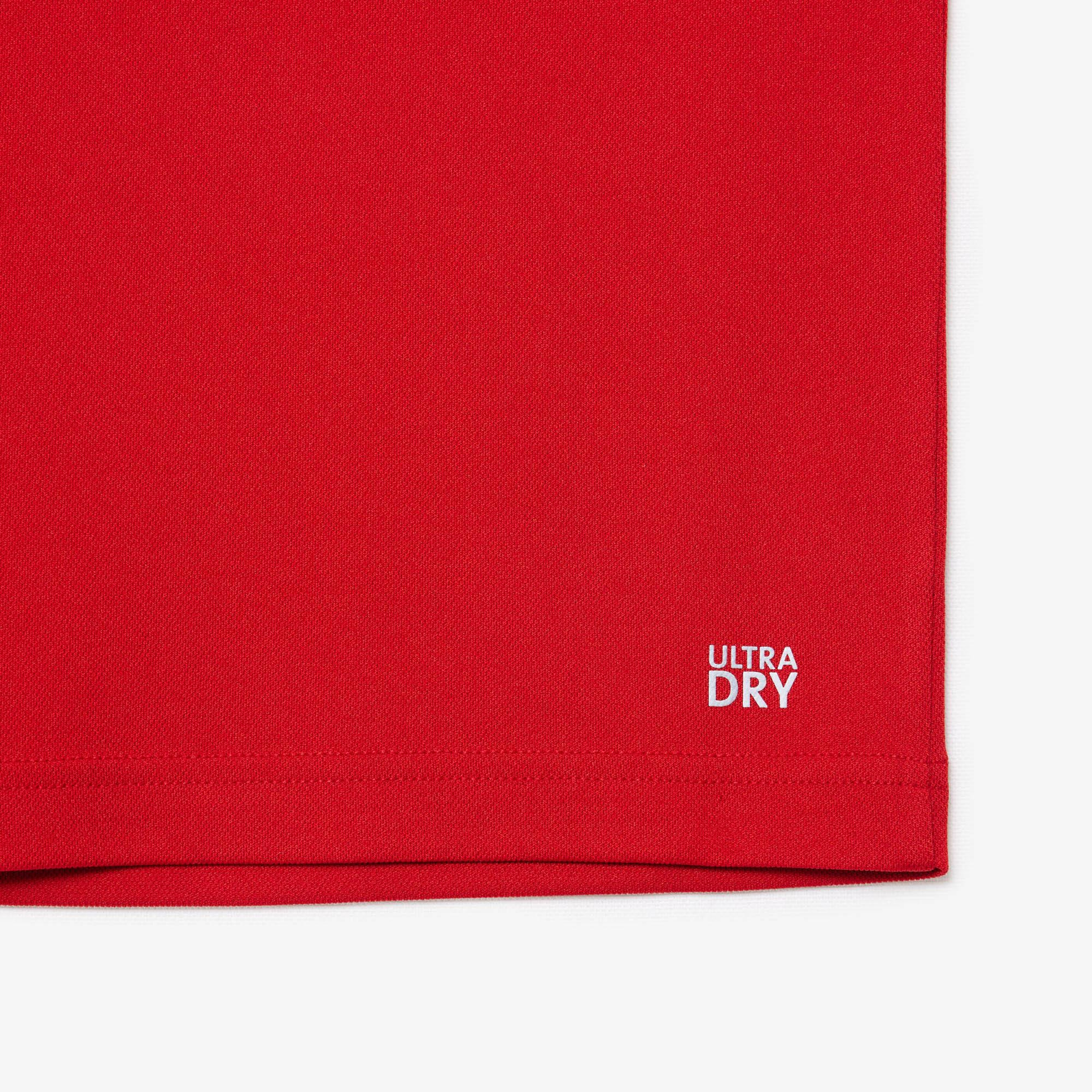 Erkek Regular Fit Bisiklet Yaka Baskılı Kırmızı T-Shirt