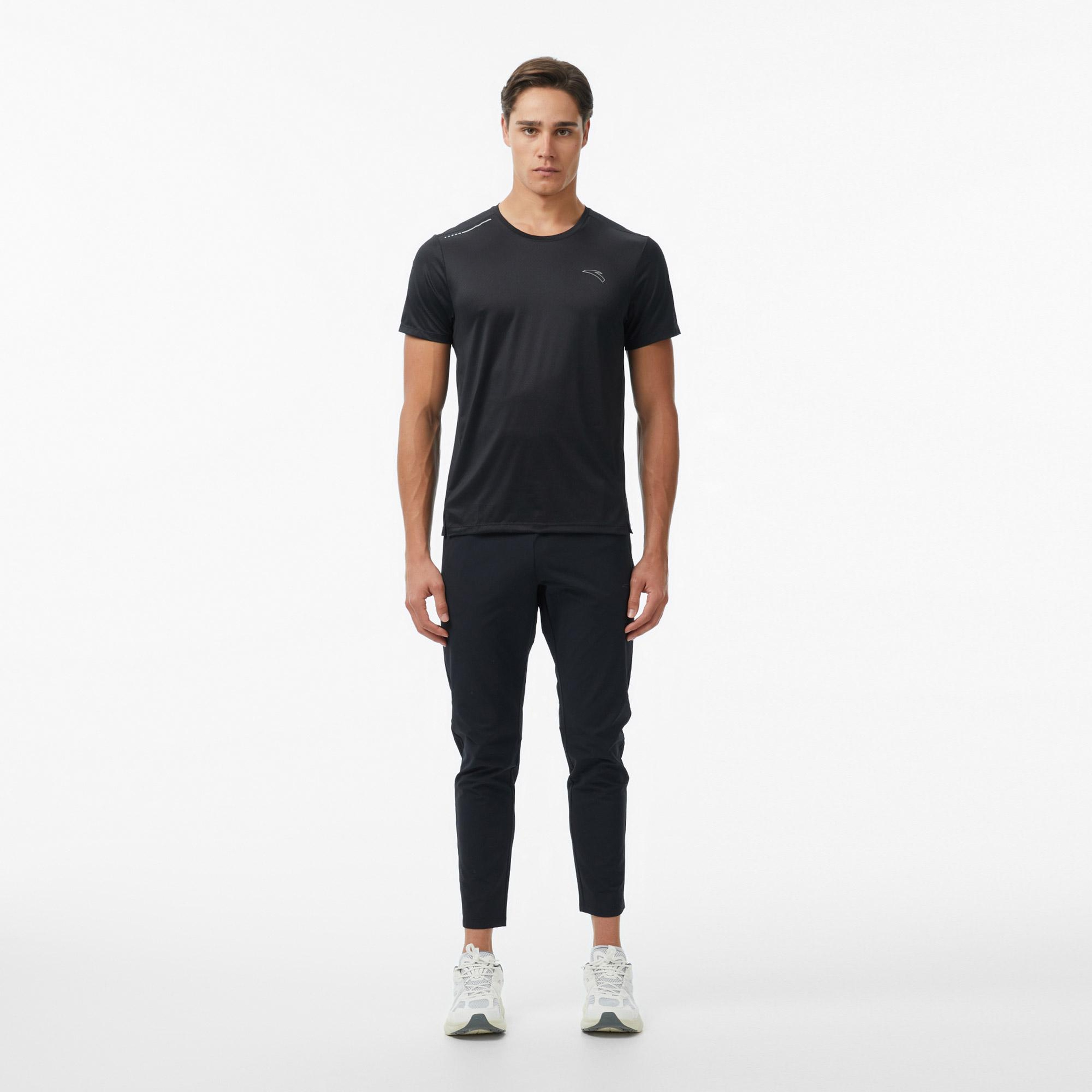 Anta Advanced Running Erkek Siyah T-Shirt
