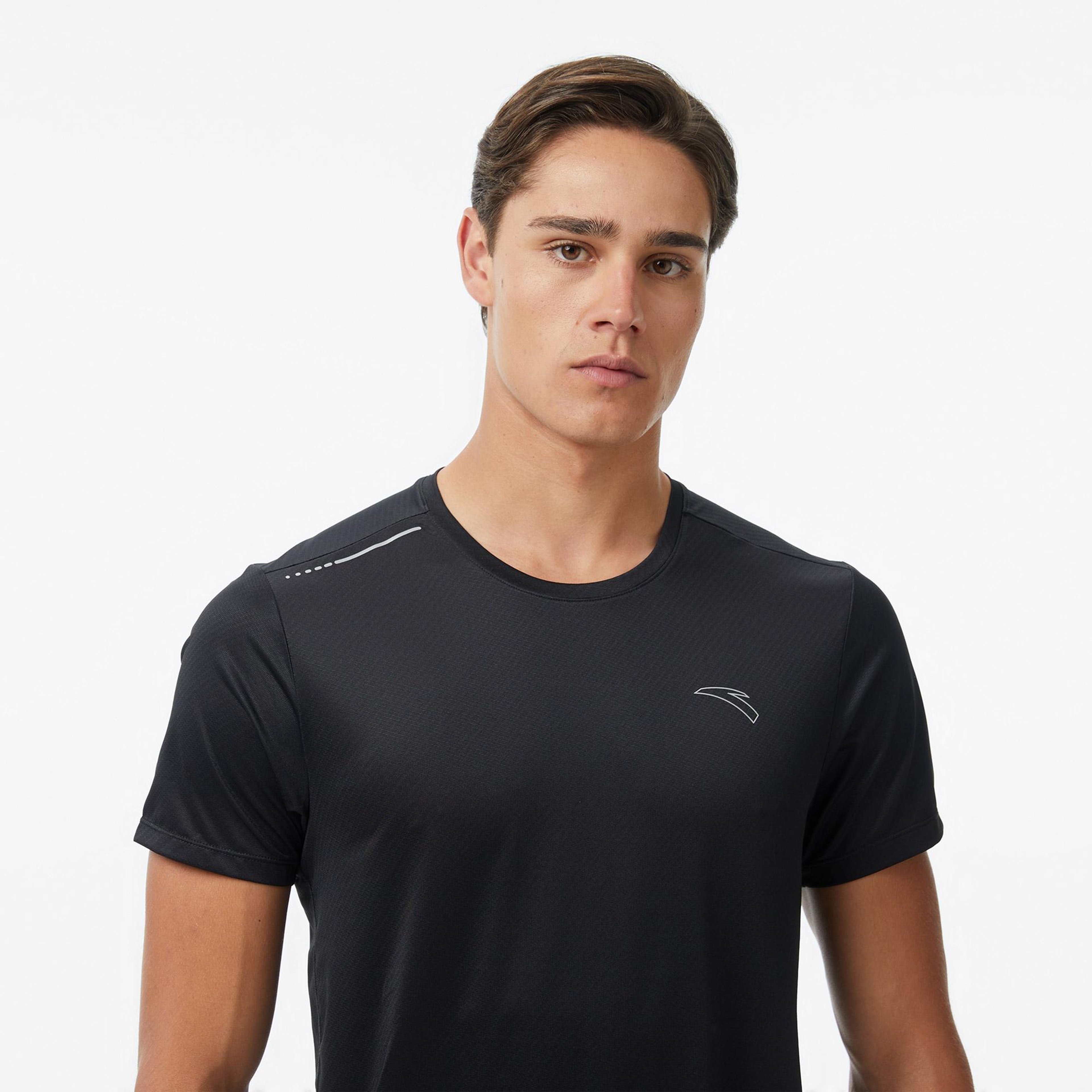 Anta Advanced Running Erkek Siyah T-Shirt