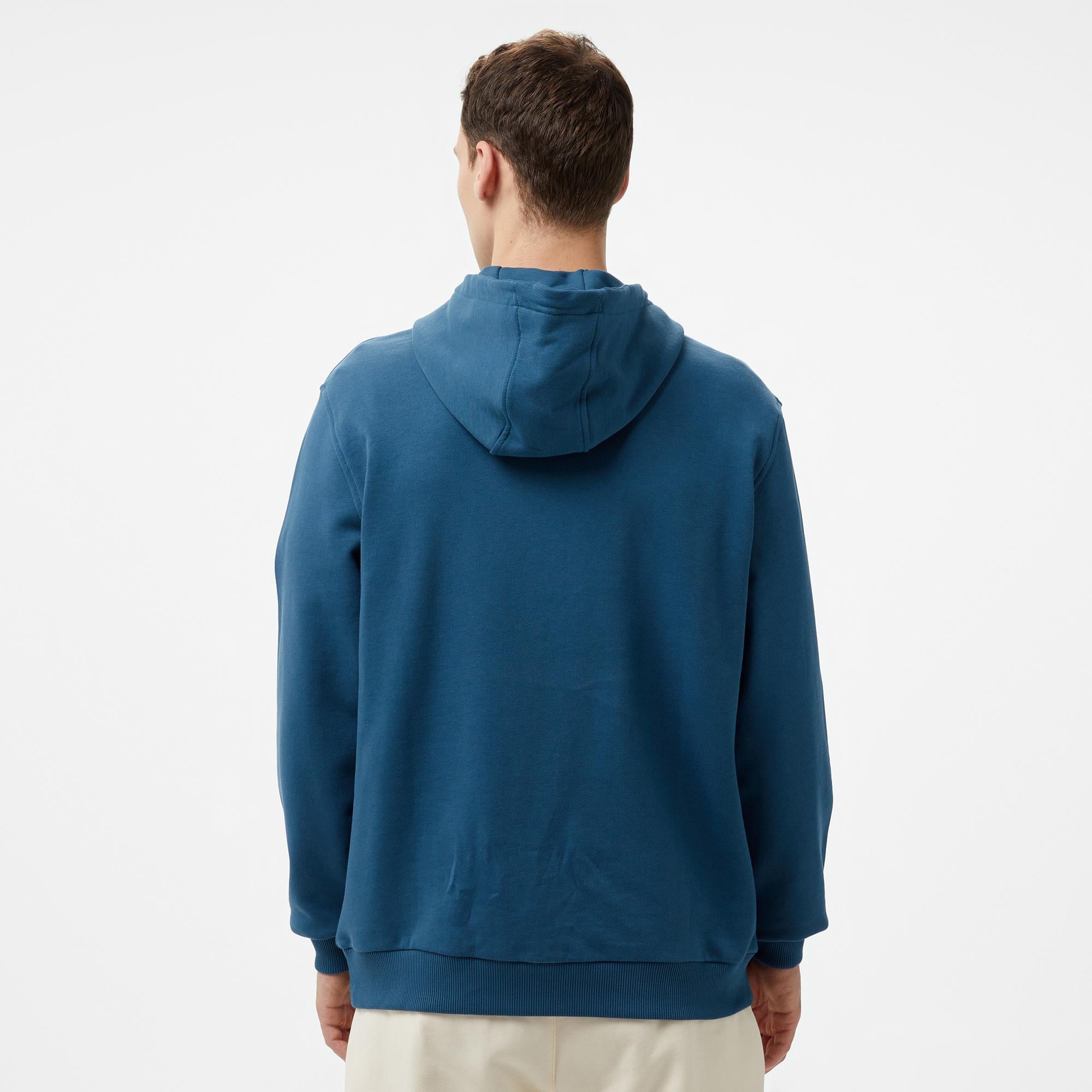 UNITED4 Erkek Mavi Sweatshirt