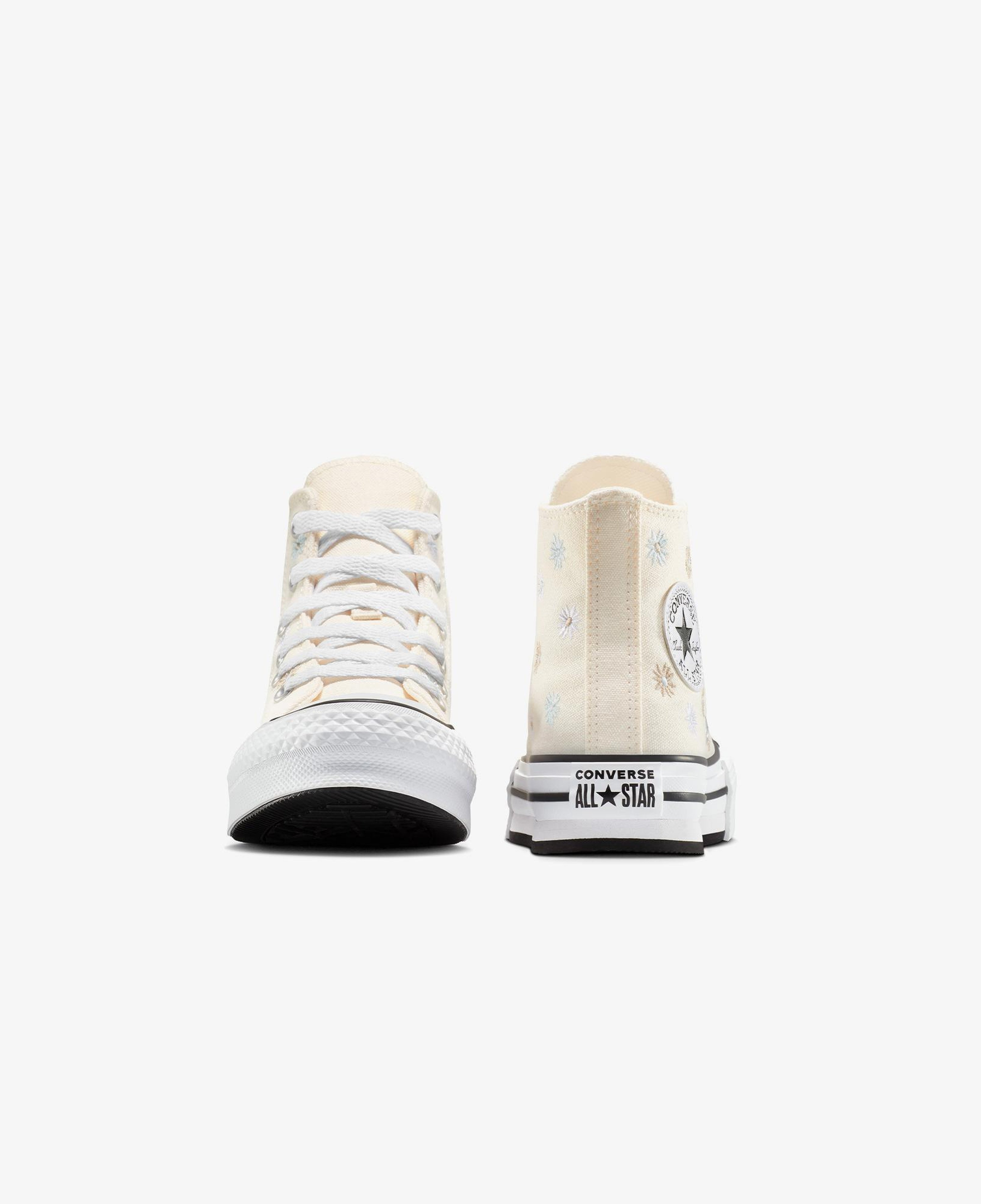 Converse Chuck Taylor All Star Platform Florals Çocuk Krem Sneaker