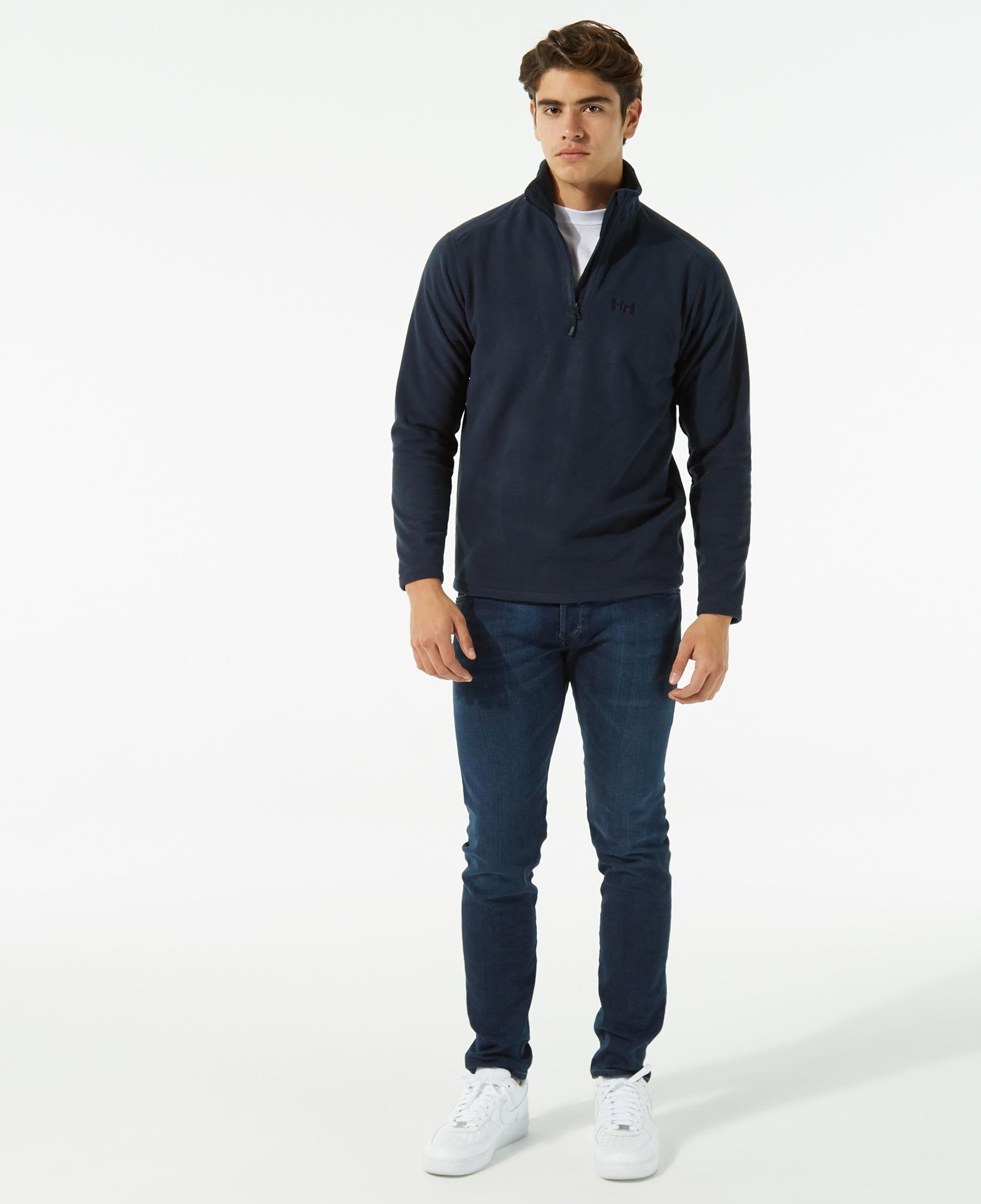 Helly Hansen HH Mount Fleece Erkek Lacivert Polar Sweatshirt