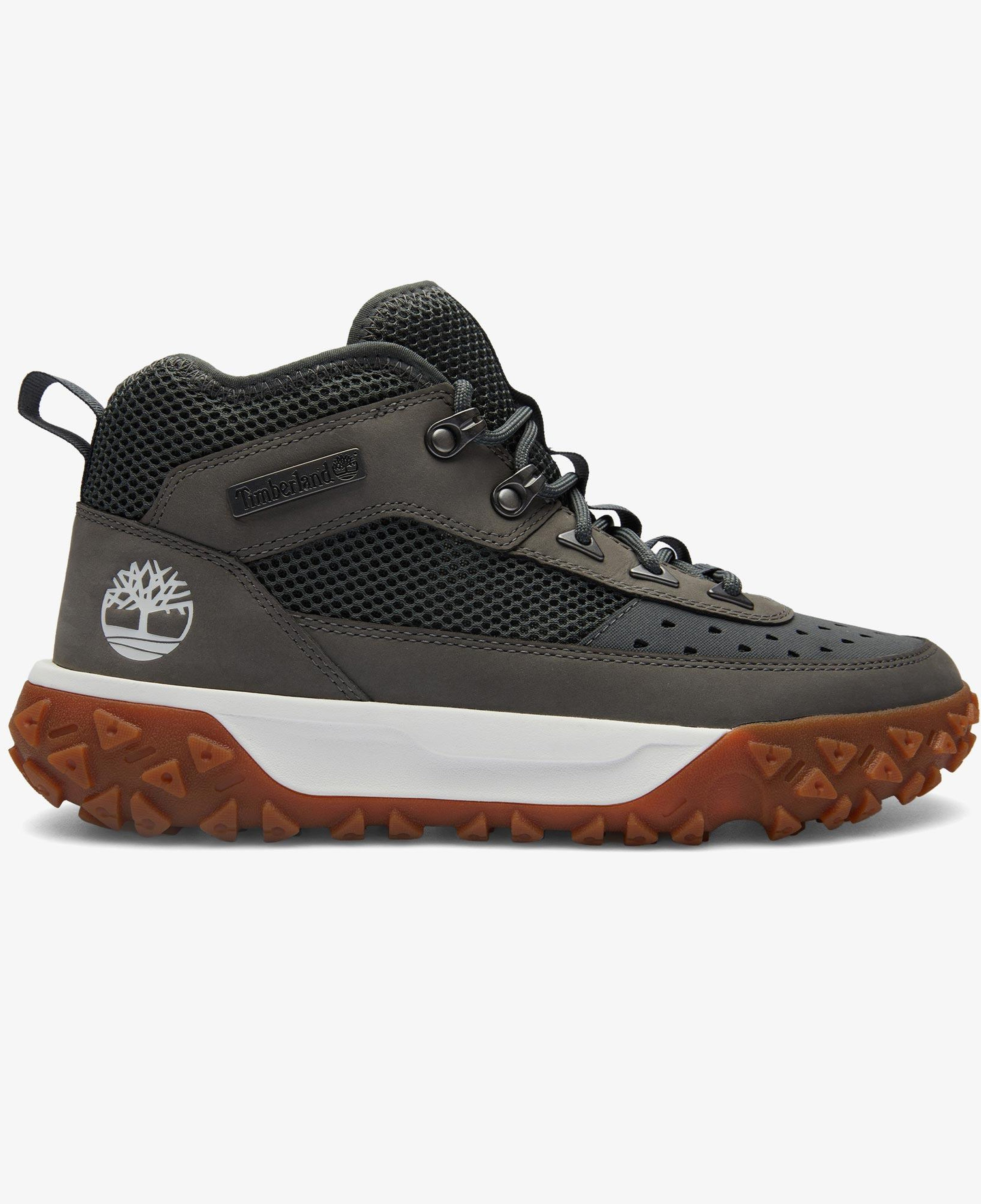 Timberland Mid Lace Up Hiking Erkek Gri Bot