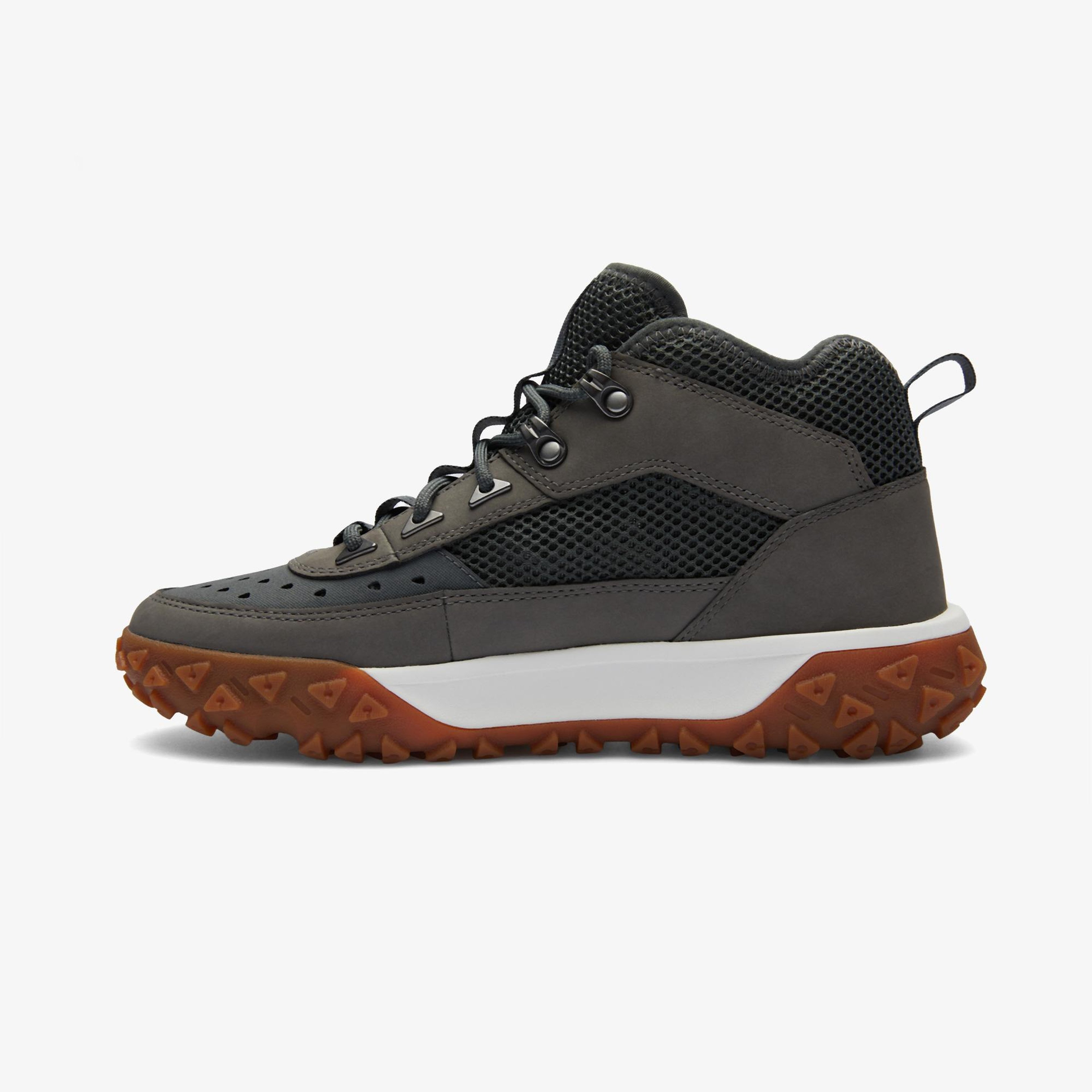 Timberland Mid Lace Up Hiking Erkek Gri Bot
