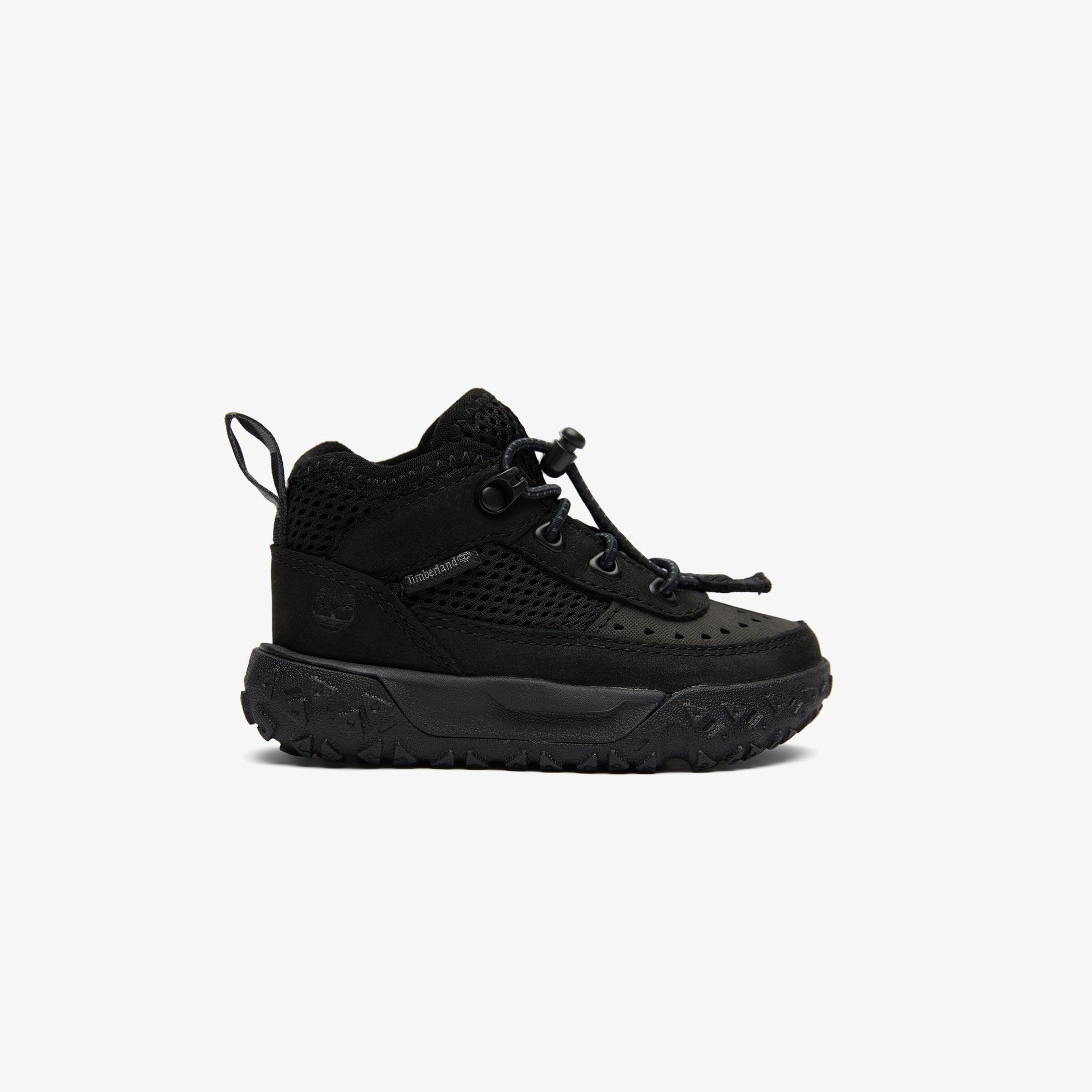 Timberland Low Lace Up Bebek Siyah Bot