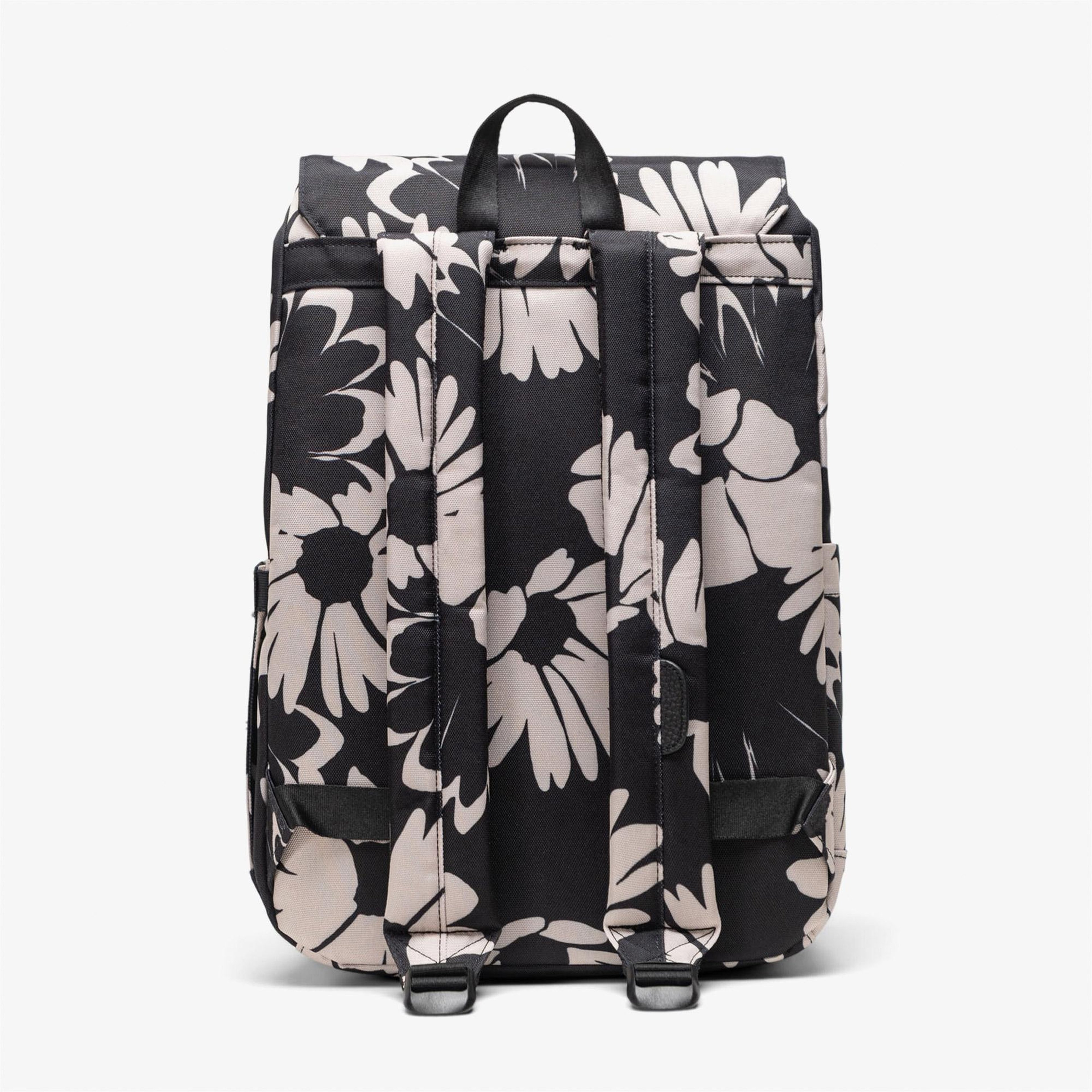 Herschel Retreat Flowers Unisex Siyah Sırt Çantası