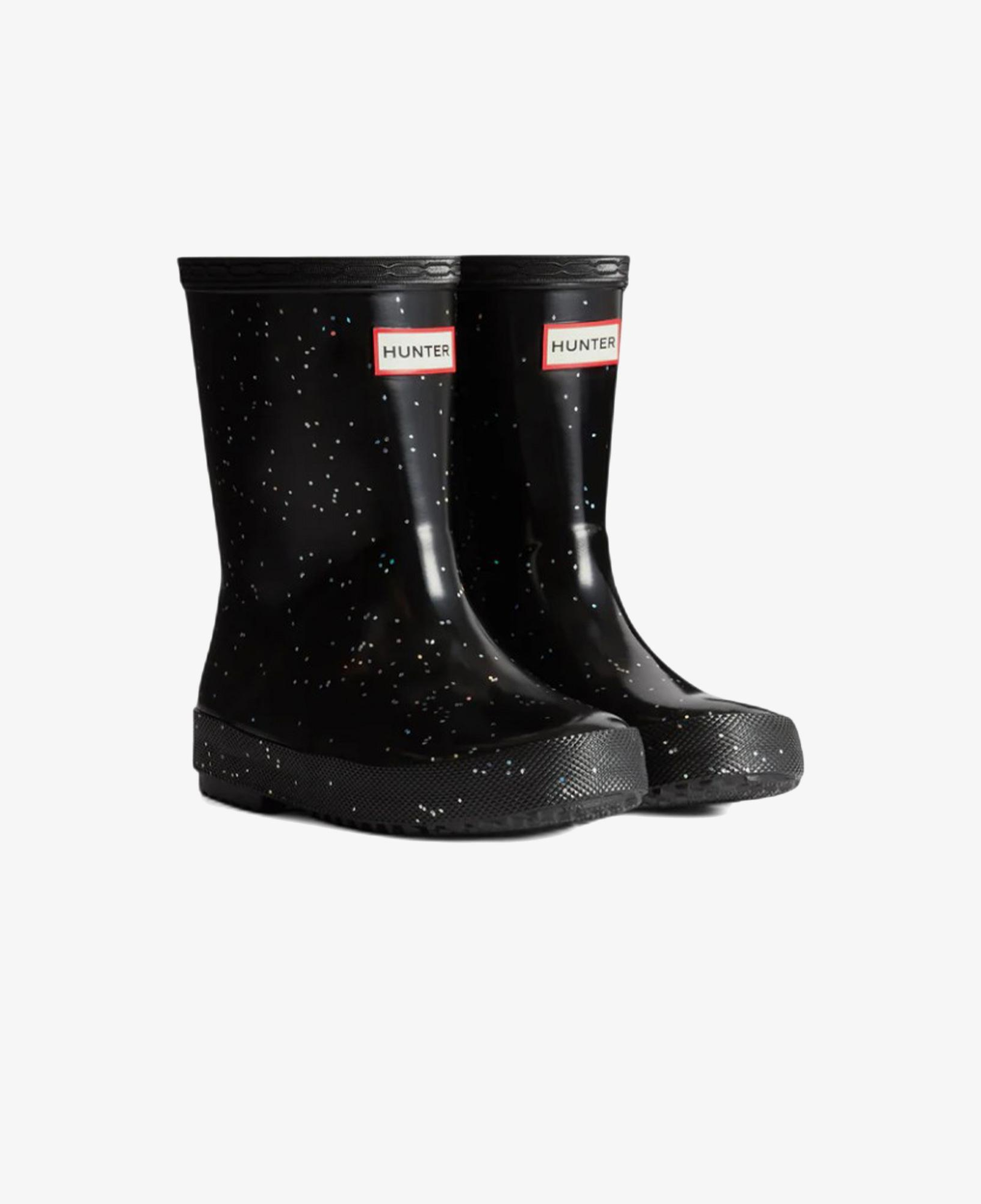 Hunter Originals Wellington Glitter Bebek Siyah Bot