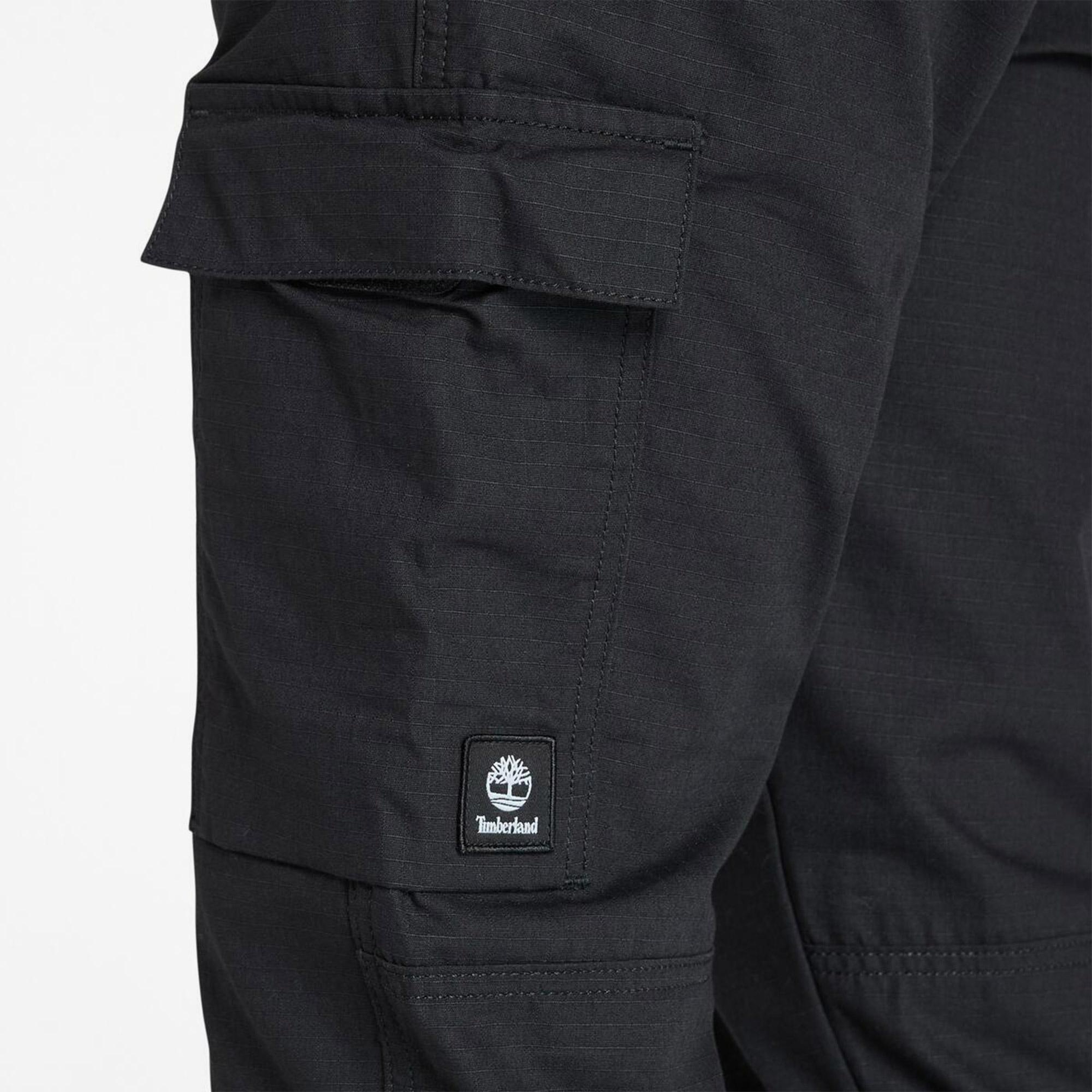 Timberland Brookline Ripstop Utility Cargo Jogger Erkek Siyah Pantolon