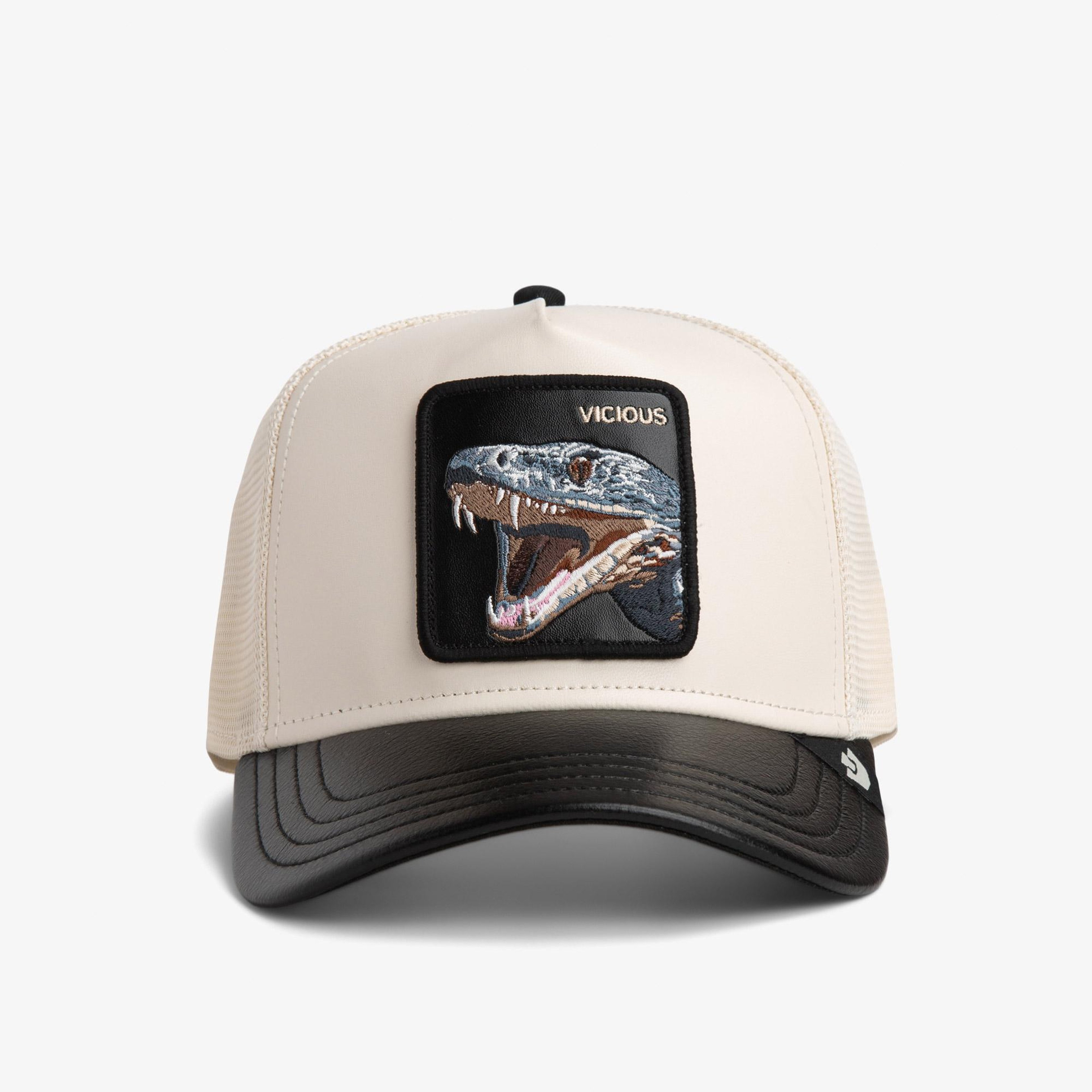 Goorin Bros Faux Leather Snake Unisex Siyah Şapka