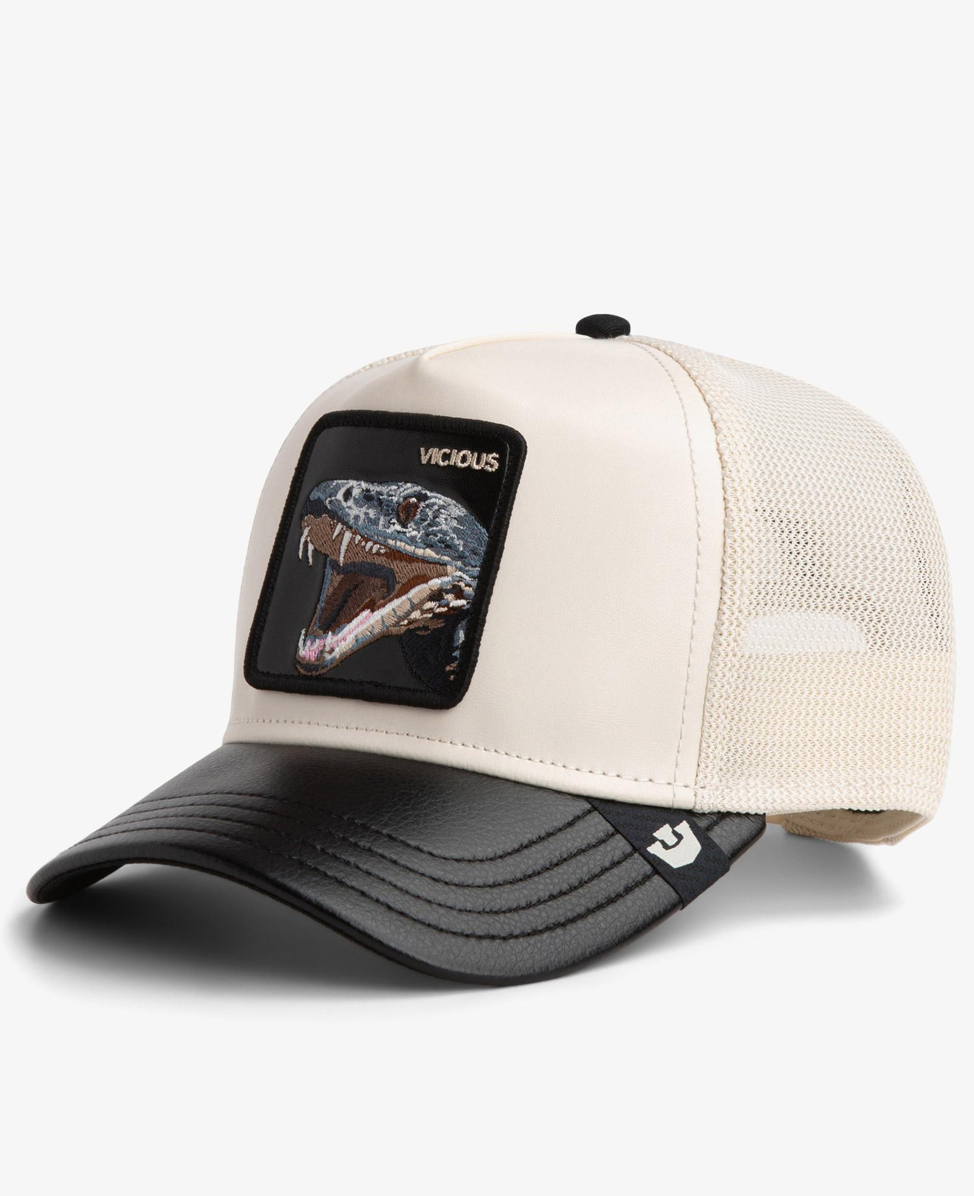 Goorin Bros Faux Leather Snake Unisex Siyah Şapka
