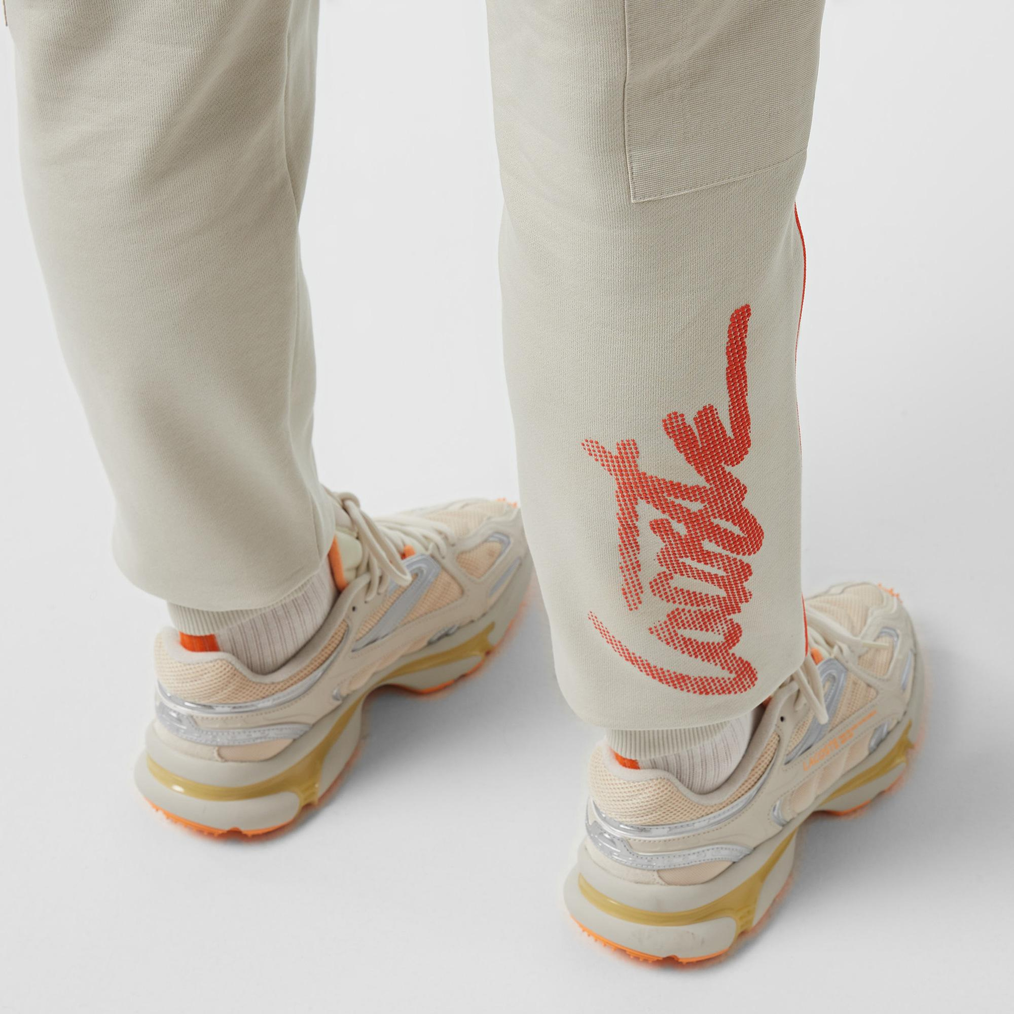 Lacoste House of SuperStep x Lacoste Erkek Bej Eşofman Altı