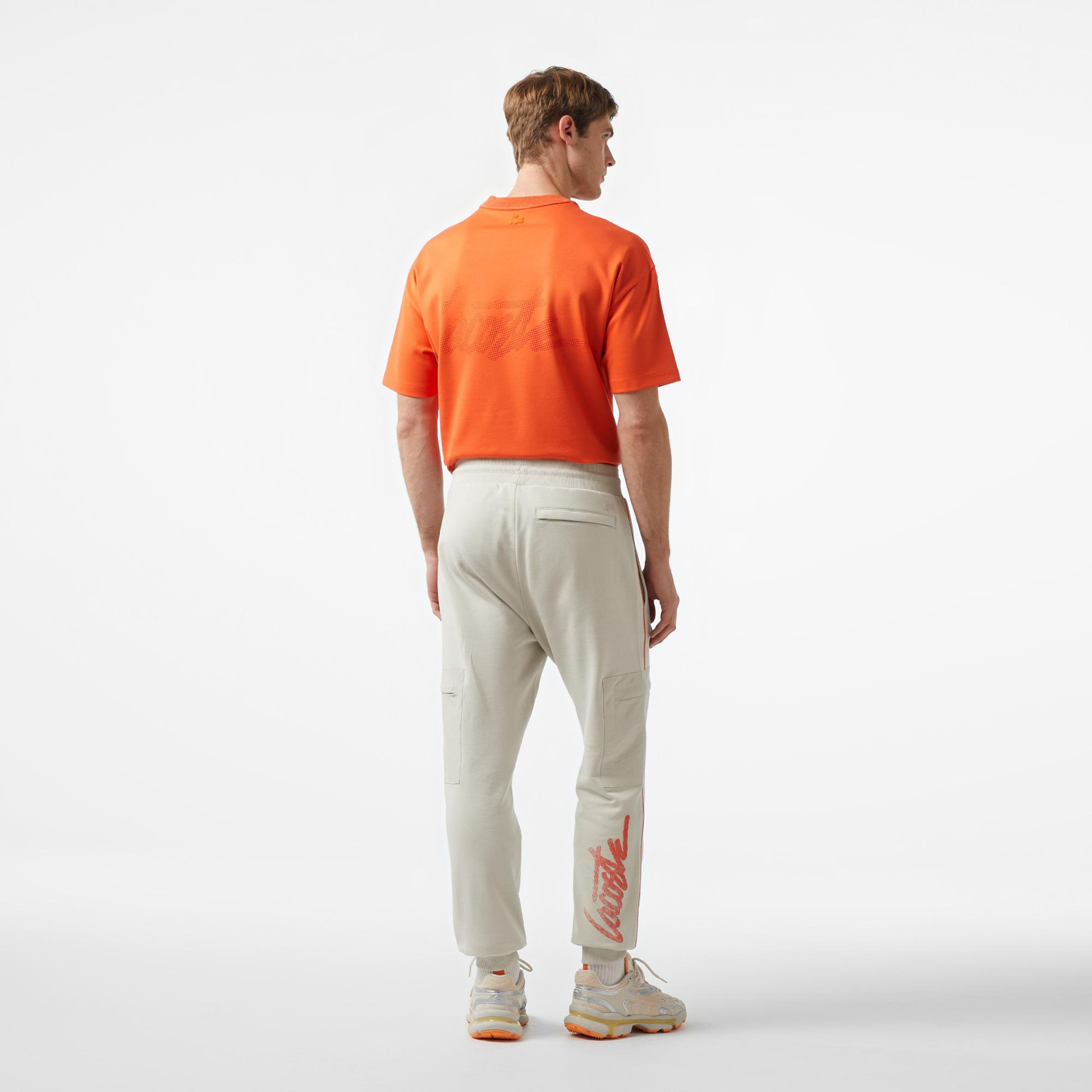 Lacoste House of SuperStep x Lacoste Erkek Bej Eşofman Altı