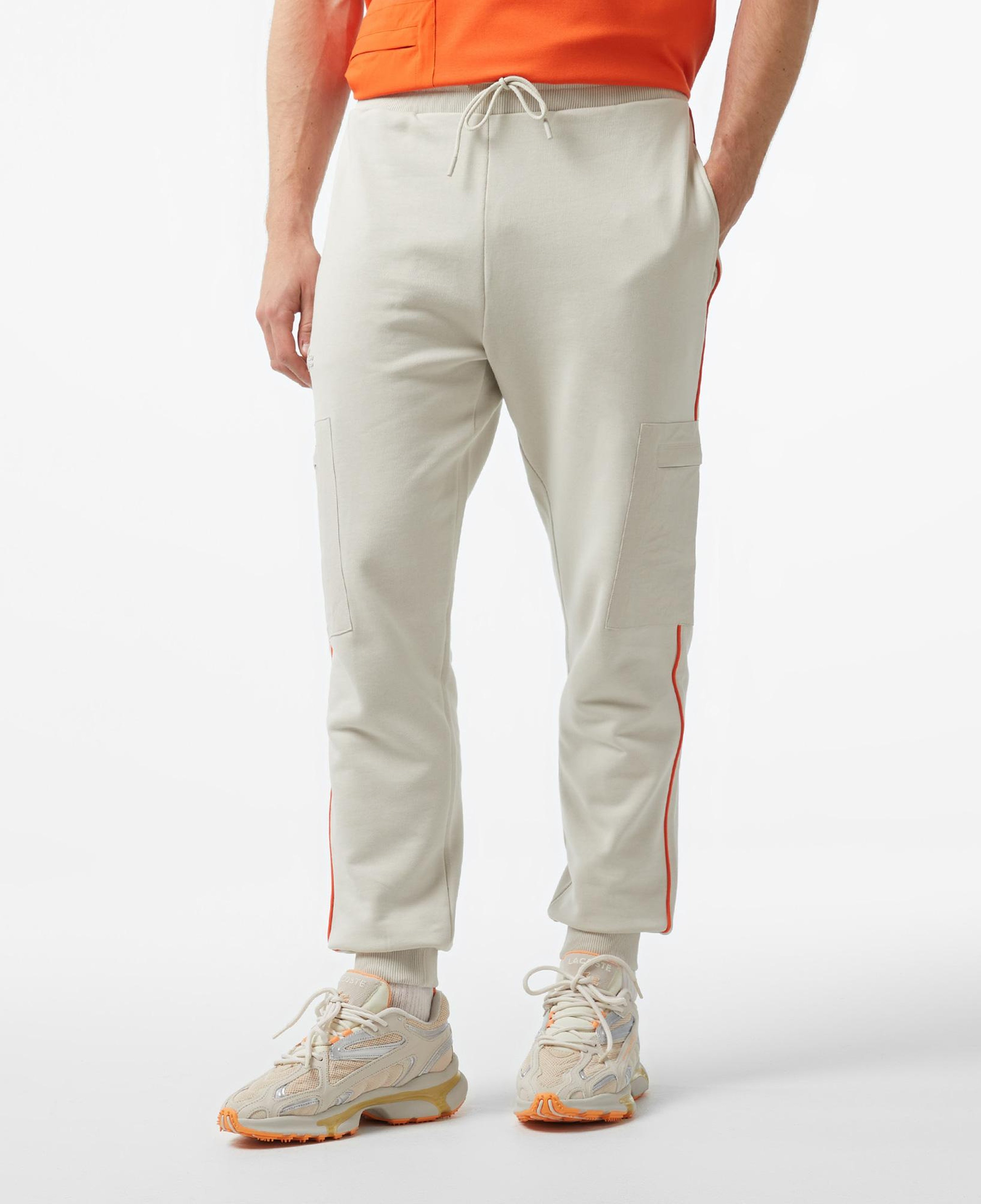 Lacoste House of SuperStep x Lacoste Erkek Bej Eşofman Altı