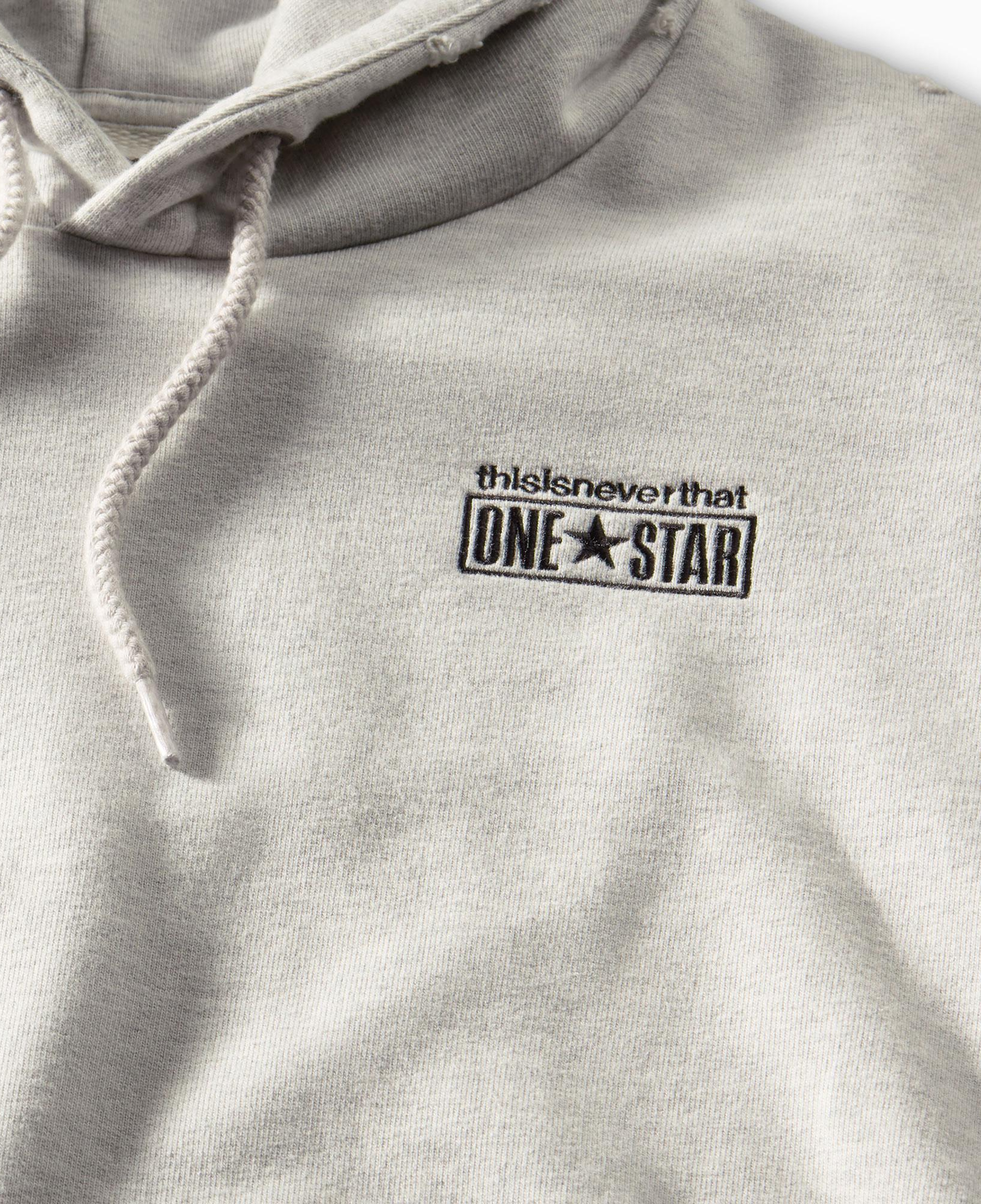 Converse Classic Unisex Gri Hoodie