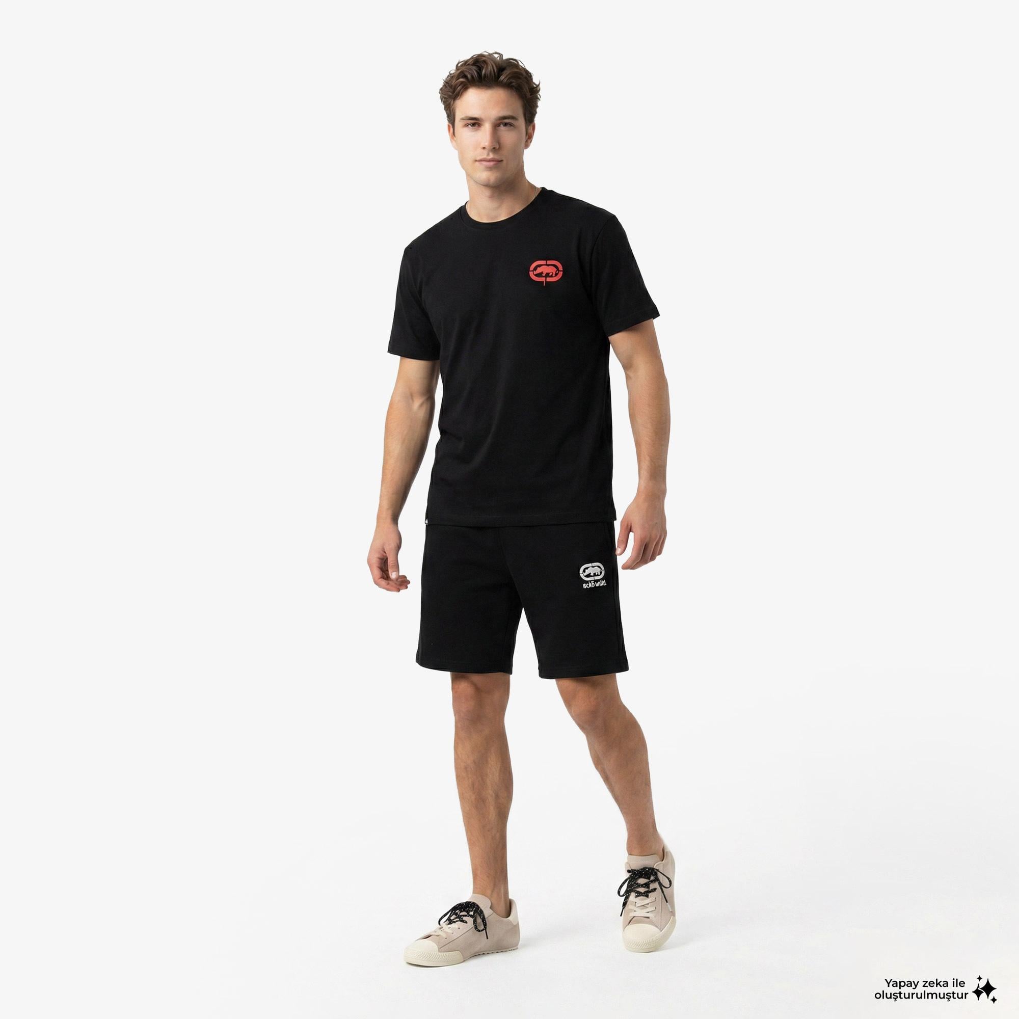 Ecko Arjen Erkek Siyah T-Shirt